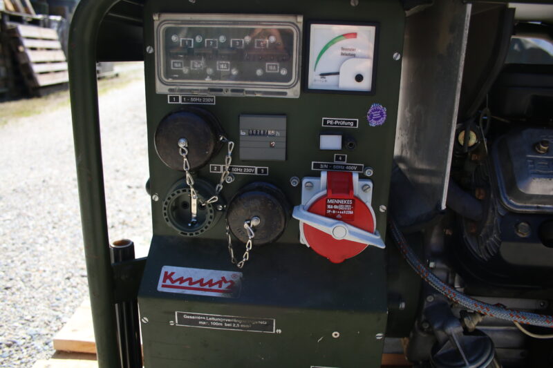 Kirsch 5,5 BVF Notstromaggregat Benzin 5,5 kVA Aggregat Stromgenerator Generator – Bild 5