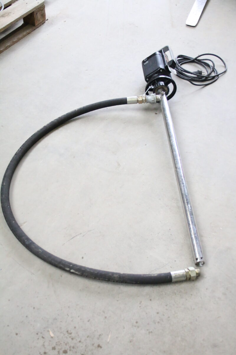 Lutz MA II 3-220 elektrische Fasspumpe Laugen Säure Mineralöle Pumpe Pumpenset