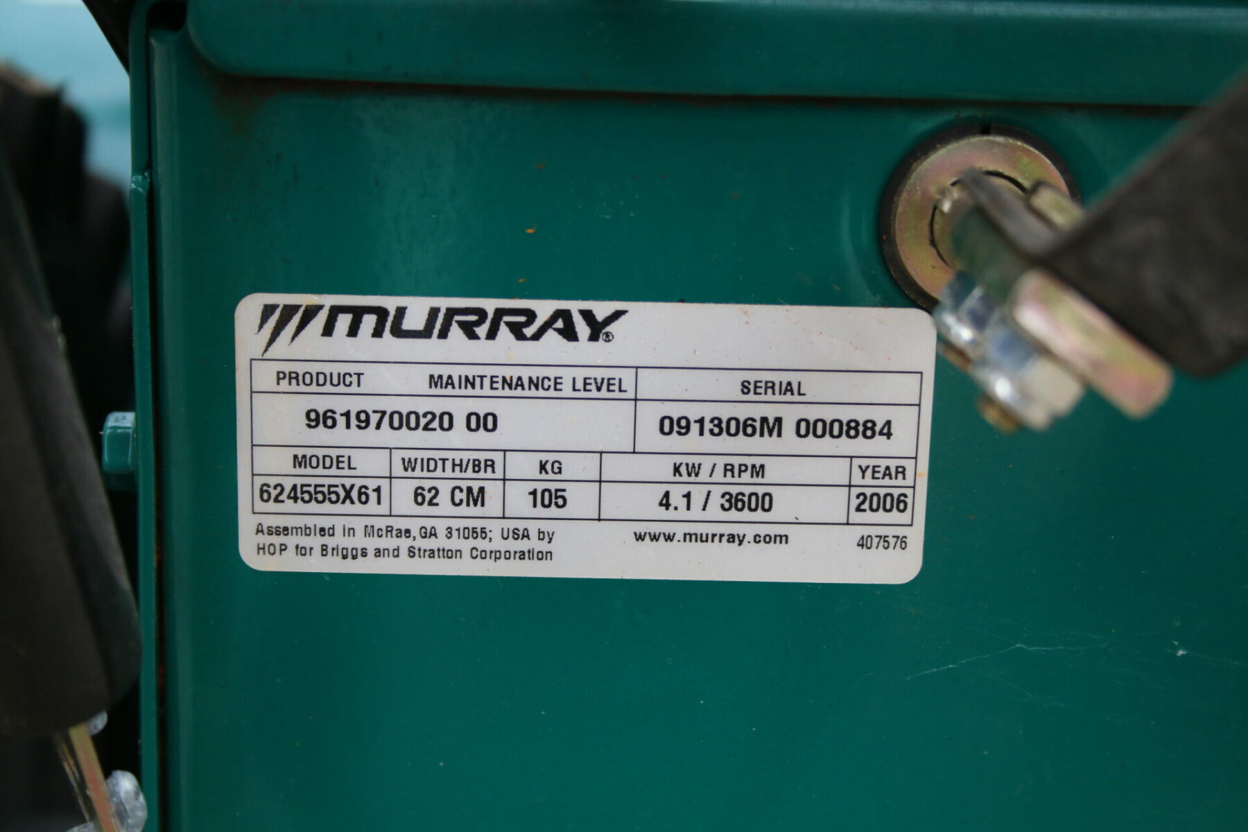 Murray ultra 24 5,5 Schneefräse Schneewerfer Schnee Fräse NEU – Bild 8