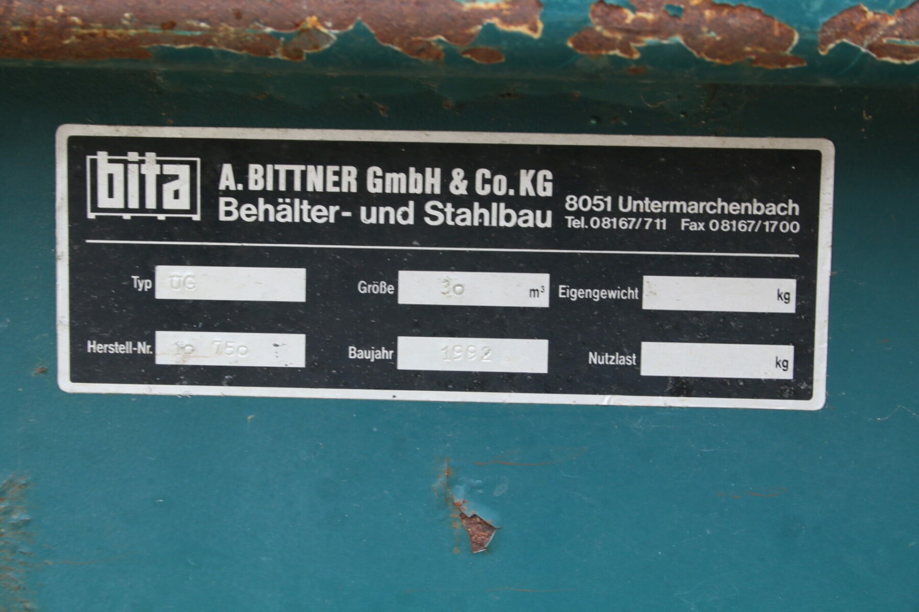 Bita A. Bittner UG Container Abfallcontainer Entsorgungscontainer, fahrbar – Bild 8