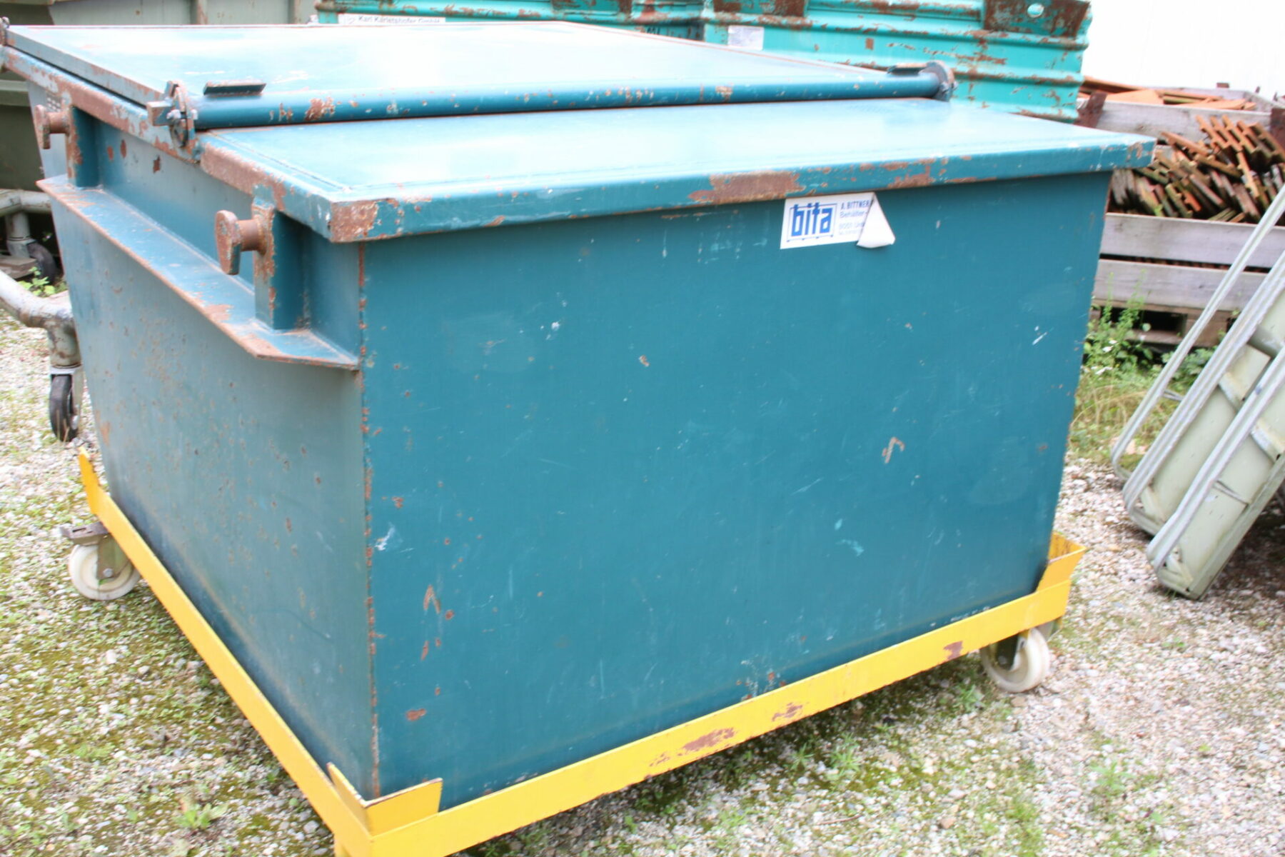 Bita A. Bittner UG Container Abfallcontainer Entsorgungscontainer, fahrbar – Bild 3