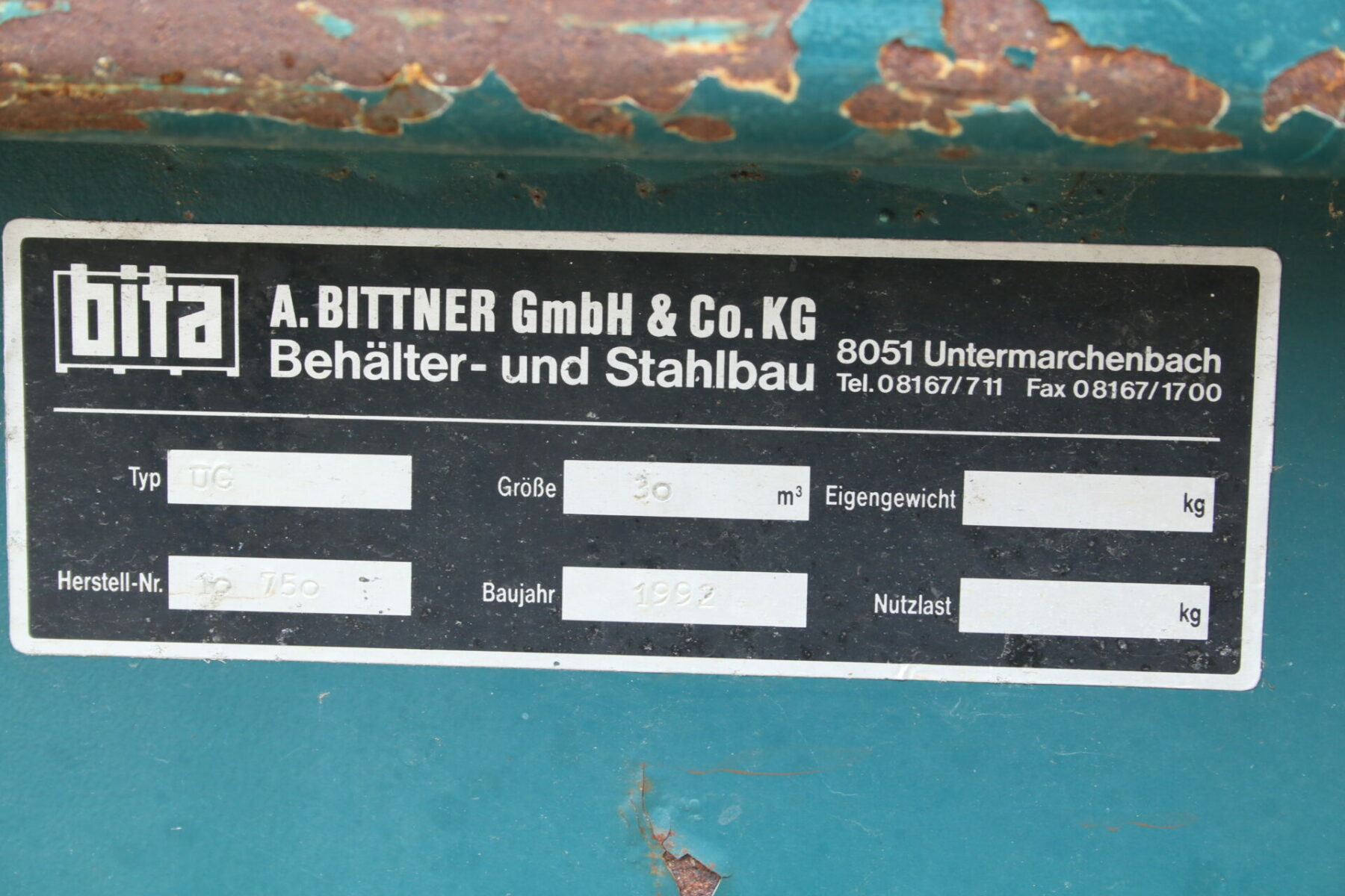 Bita A. Bittner UG Container Abfallcontainer Entsorgungscontainer, fahrbar – Bild 9