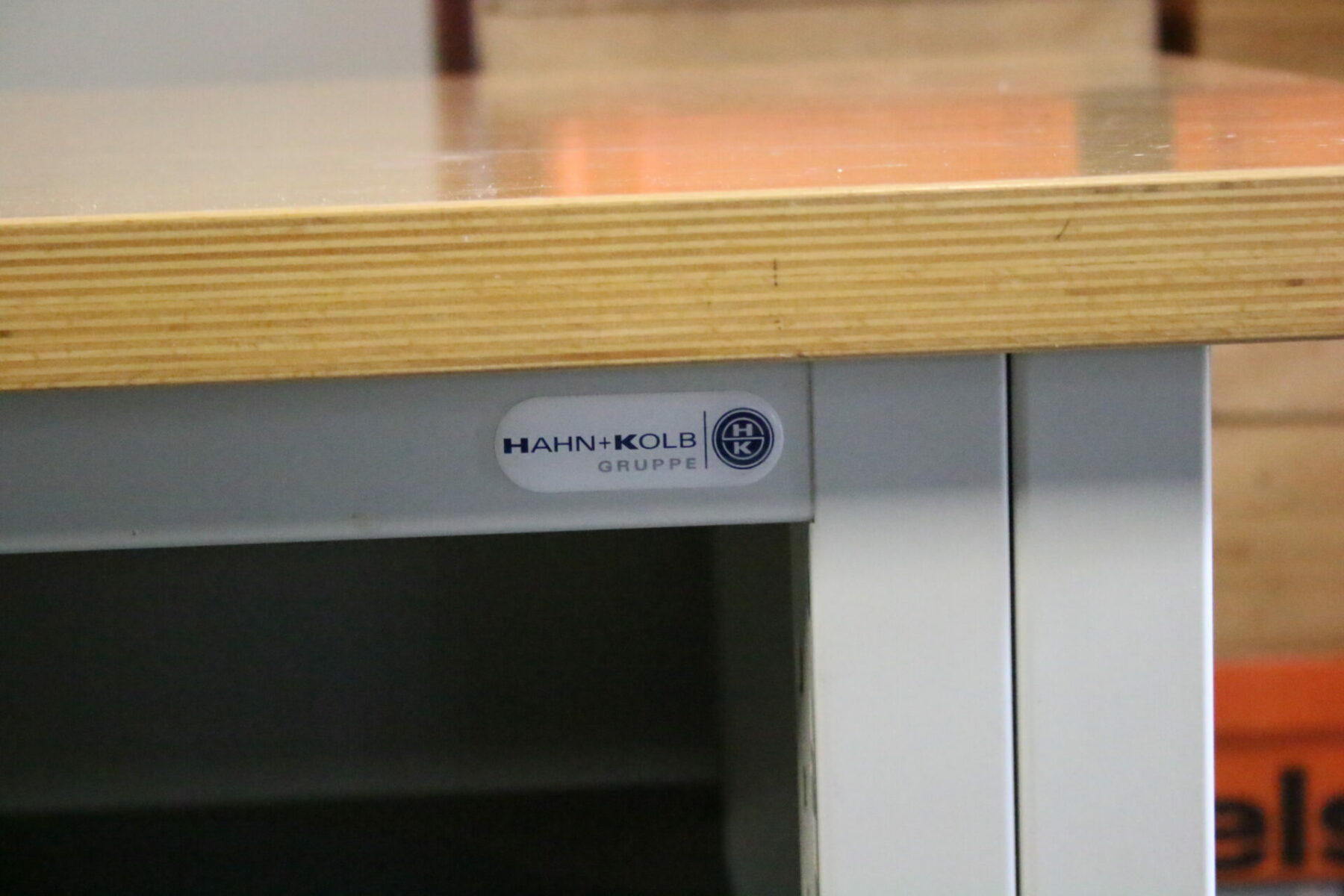 Hahn und Kolb Werktisch Werkbank Massiv-Platte 40mm Höhe 840 mm – Bild 3