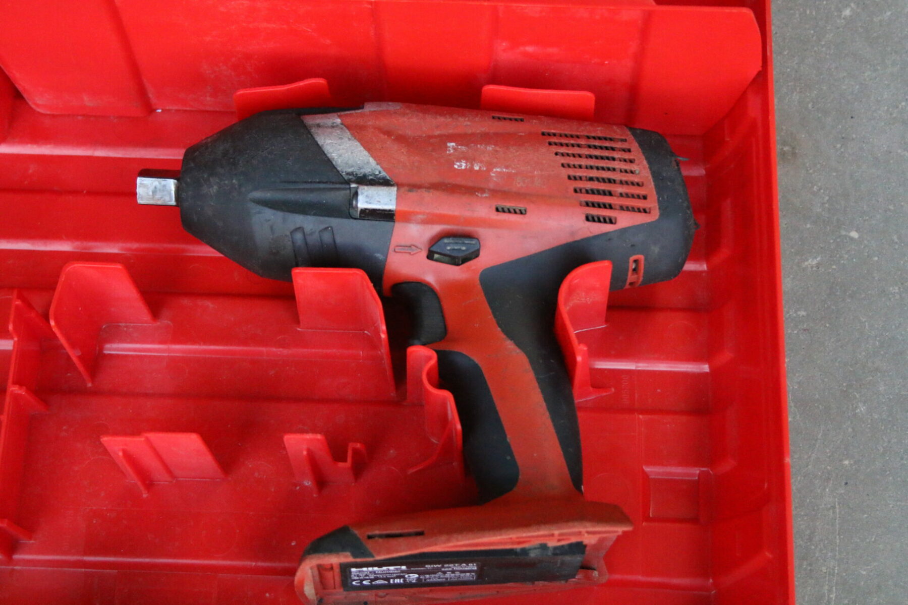 Hilti SIW 22T-A Akku Schlagschrauber im Koffer, ohne Akku – Bild 2