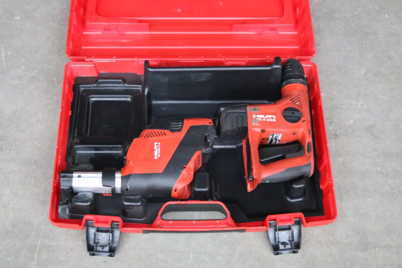 Hilti TE 4-A22 Akku-Bohrhammer Bohrhammer inkl. Hilti DRS-4-A Staubabsaugung