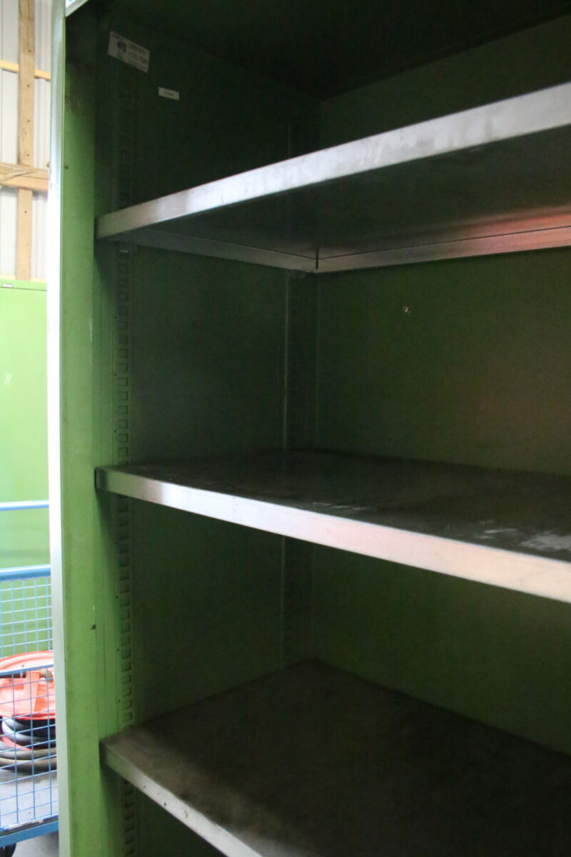 Hoffmann Schwerlast Schiebetürenschrank Werkzeugschrank Metall 2000x2000mm – Bild 5