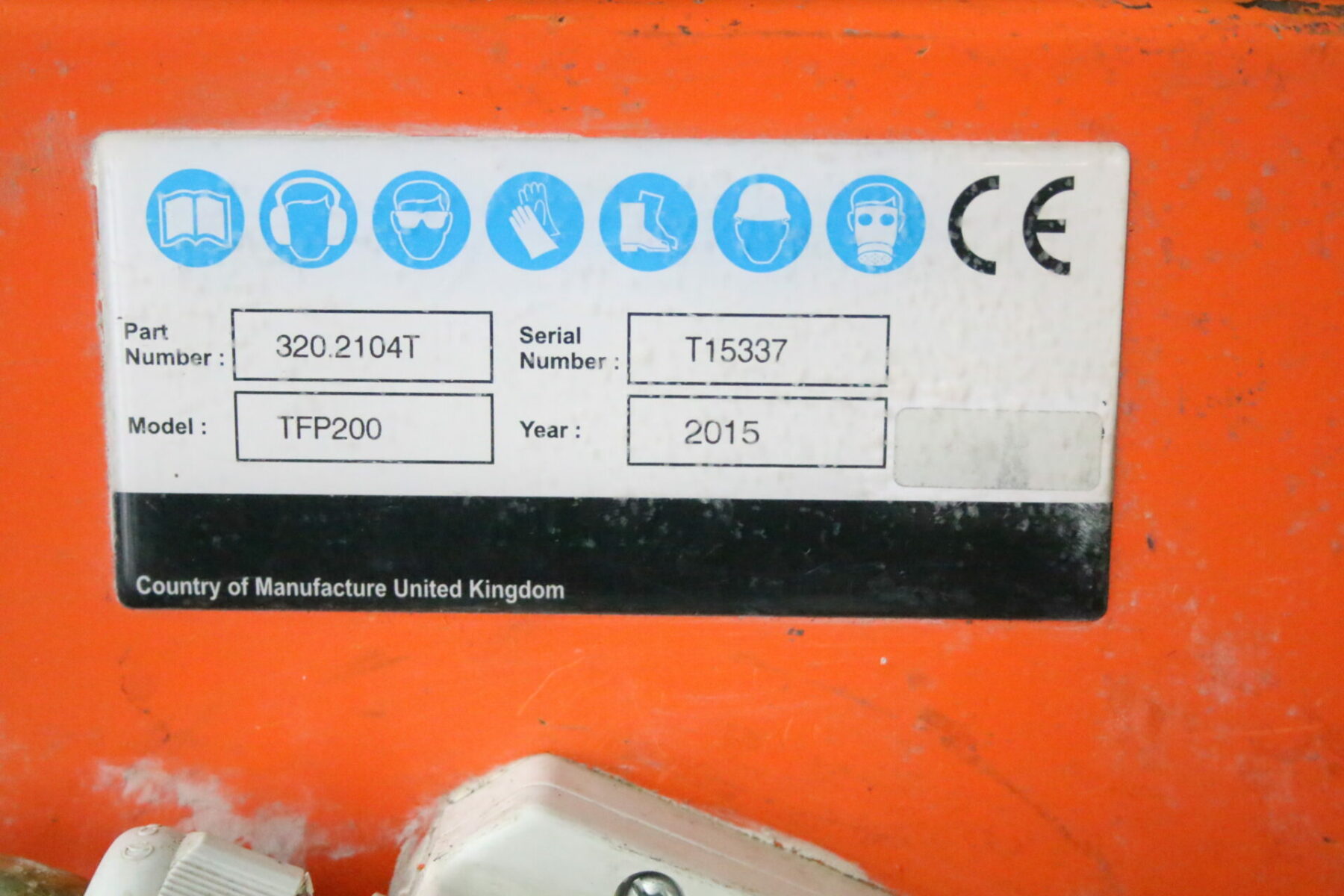 Trelawny TFP 200 Estrichfräse Betonfräse Sanierungsfräse Fräse – Bild 7