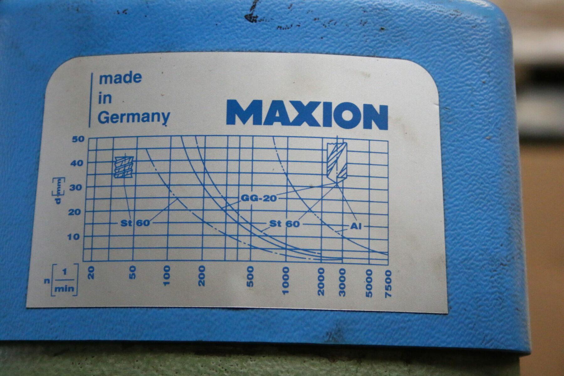 Maxion Ixion BTU 15 GLY Säulenbohrmaschine Tischbohrmaschine Bohrmaschine – Bild 8