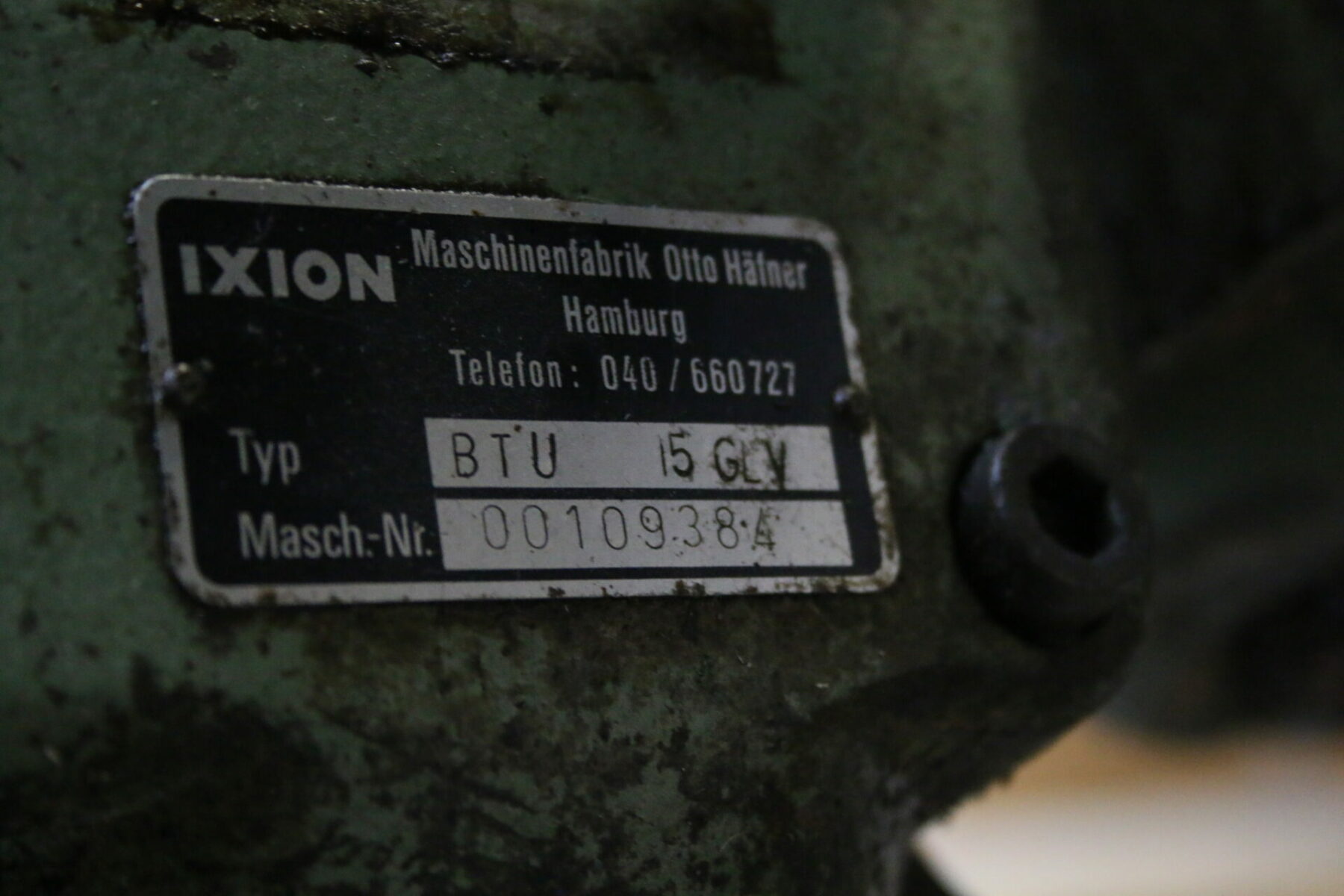 Maxion Ixion BTU 15 GLY Säulenbohrmaschine Tischbohrmaschine Bohrmaschine – Bild 9