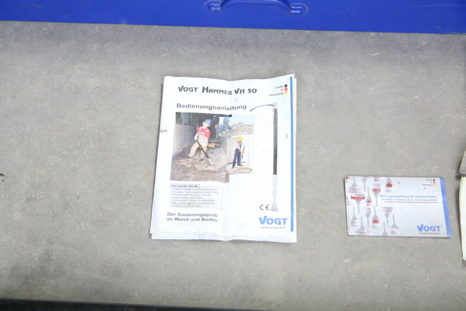 Vogt Vh 50-100 Hammer Lanze Drucklufthammer Abbruchhammer Meißelhammer Druckluft – Bild 2