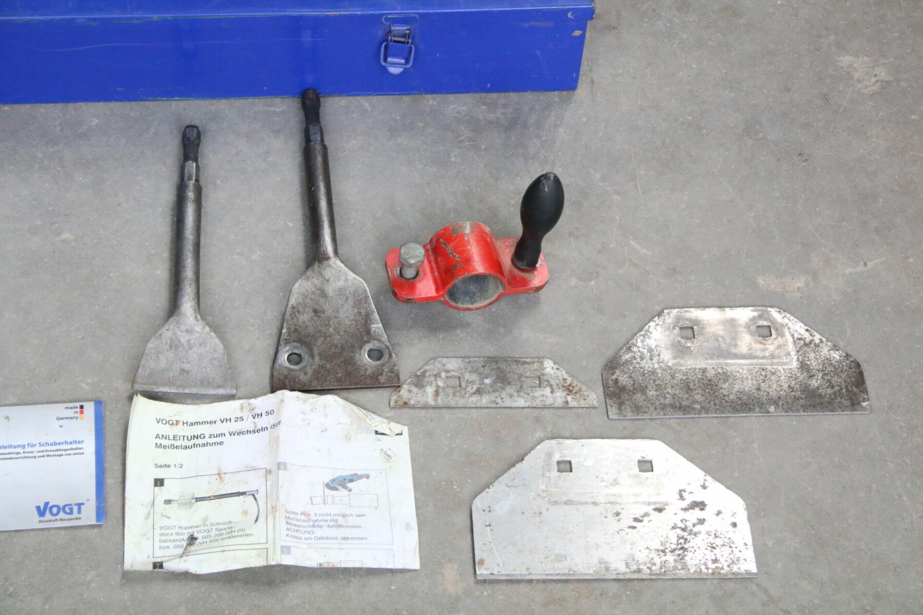 Vogt Vh 50-100 Hammer Lanze Drucklufthammer Abbruchhammer Meißelhammer Druckluft – Bild 3