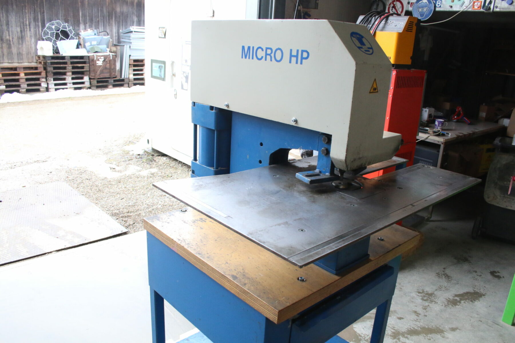 EDEL Micro HP 10 Mono-Lochstanzen HP10 Druckluftstanzen Stanzmaschine