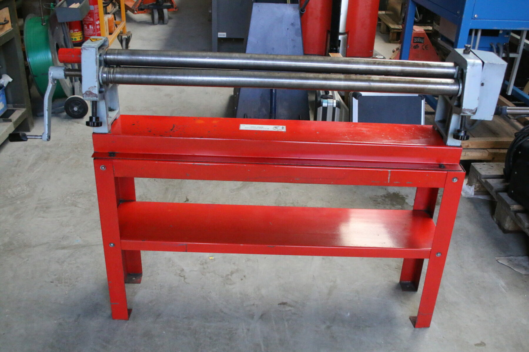 HOLZMANN BBM 1000 Rollbiegemaschine BBM1000 Rundbiegemaschine Blechbiegemaschine