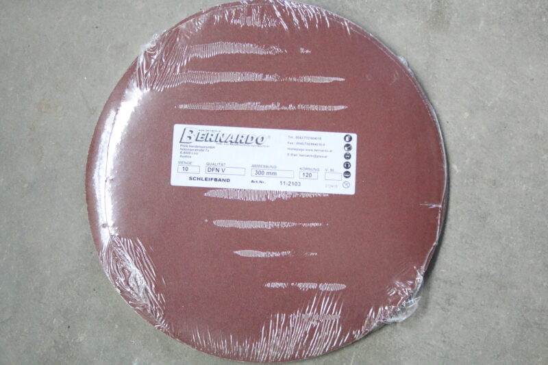 Bernardo 11-2103 Schleifpapier Tellerschleifer Ø 300 Schleifteller TS 300 Pro