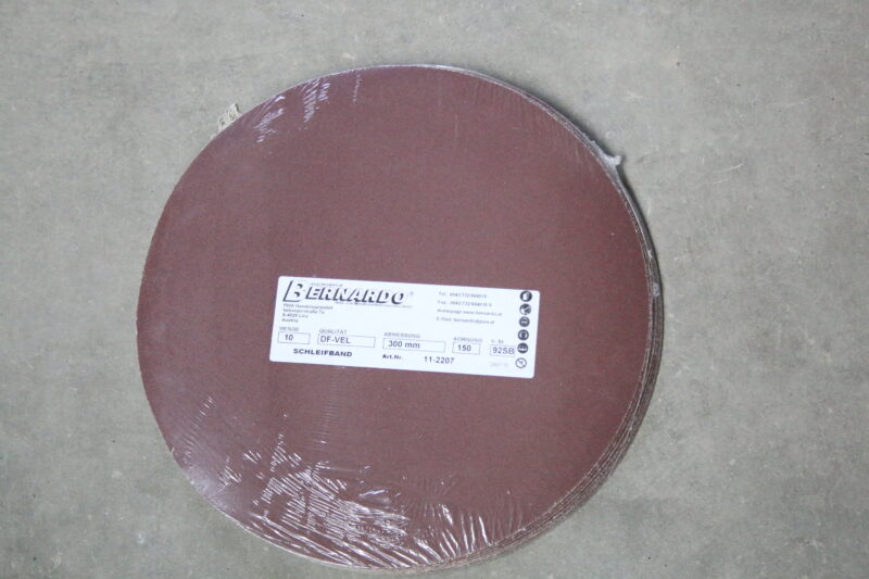 Bernardo 11-2207 Schleifpapier Tellerschleifer Ø 300 Schleifteller TS 300 Pro