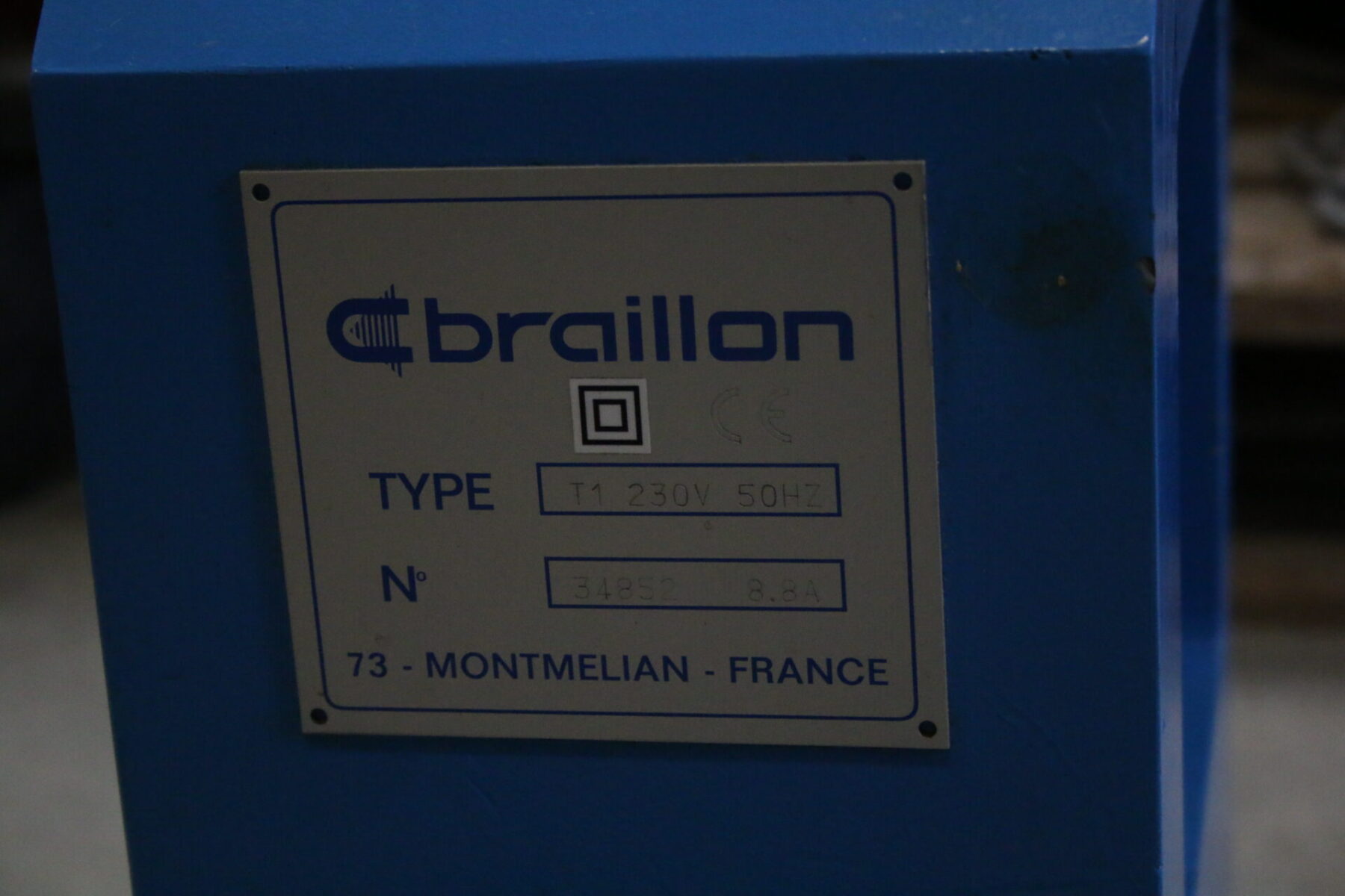Braillon T 1 Entmagnetisiertunnel Demagnetisierer Entmagnetisierer – Bild 4