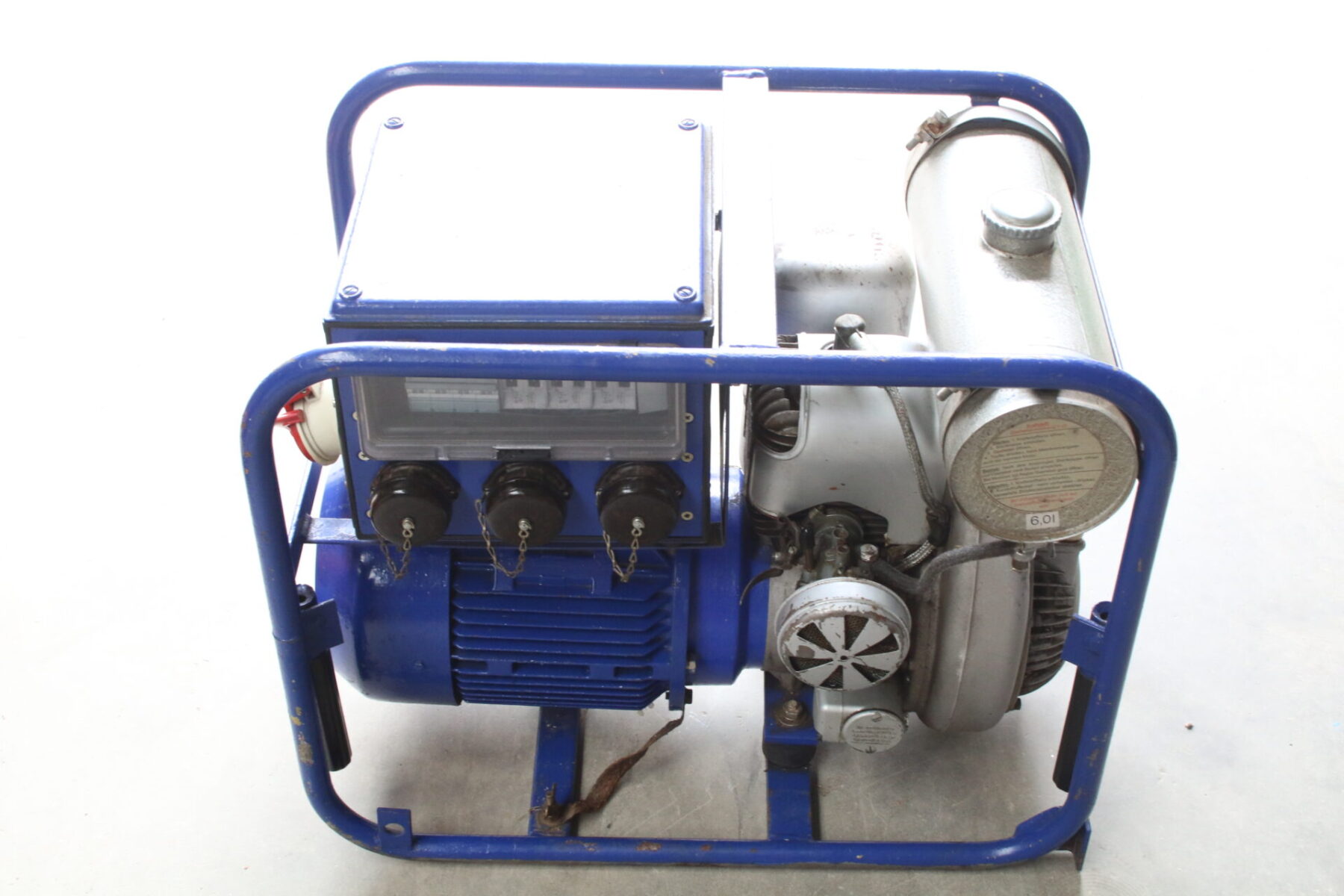 Fichtel und Sachs Heinkel Notstromaggregat Stromaggregat Aggregat 5 KVA – Bild 2