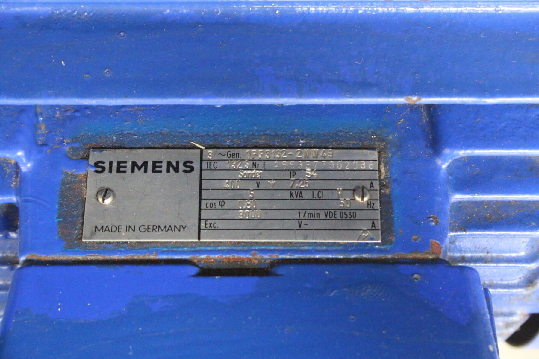Fichtel und Sachs Heinkel Notstromaggregat Stromaggregat Aggregat 5 KVA – Bild 10