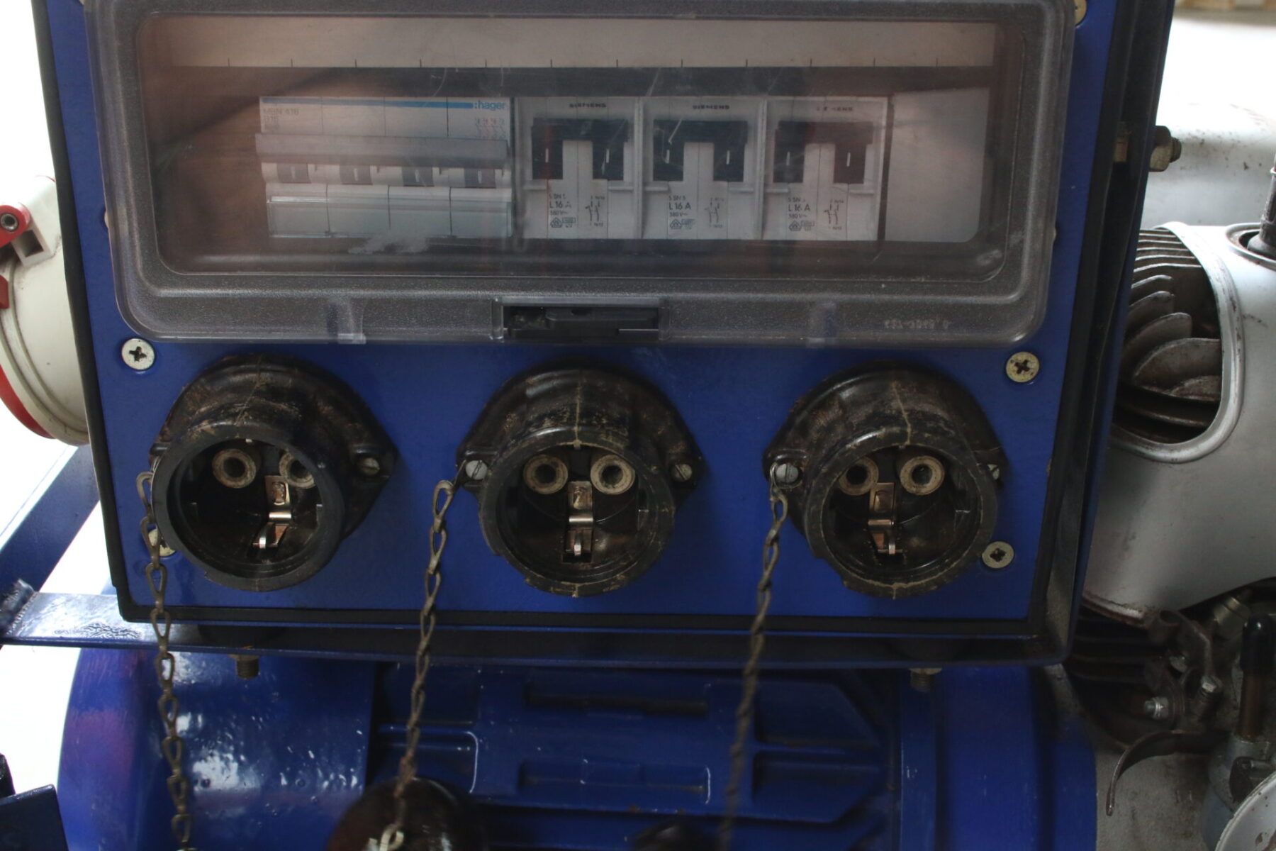 Fichtel und Sachs Heinkel Notstromaggregat Stromaggregat Aggregat 5 KVA – Bild 8