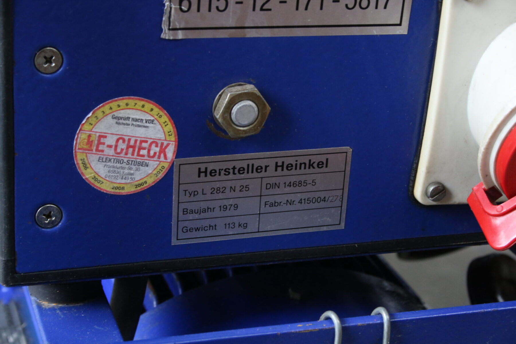 Fichtel und Sachs Heinkel Notstromaggregat Stromaggregat Aggregat 5 KVA – Bild 4