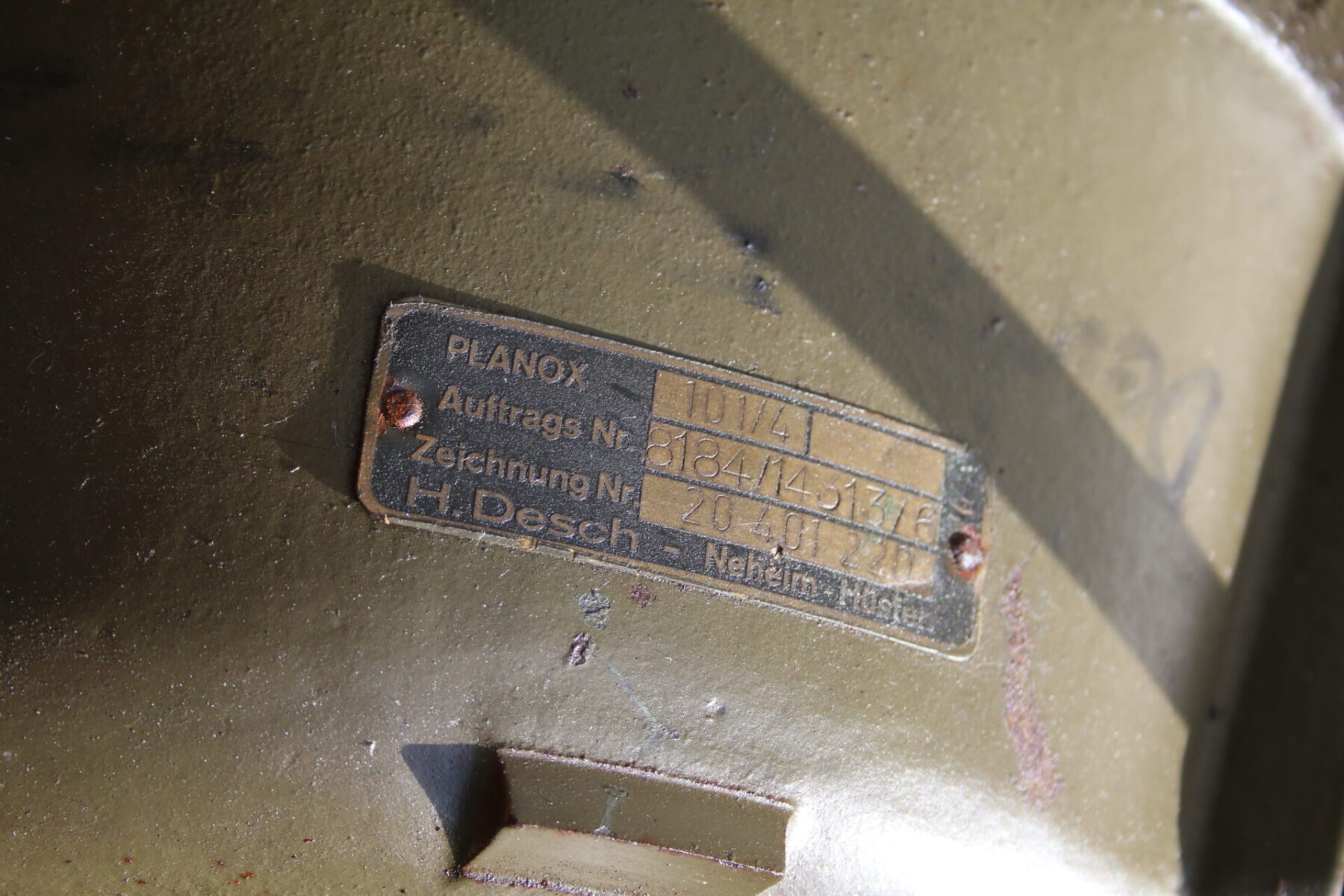 H. Desch 101/4 DESCH Planox Reibkupplung Antriebskupplung für Deutz 915/913 – Bild 4