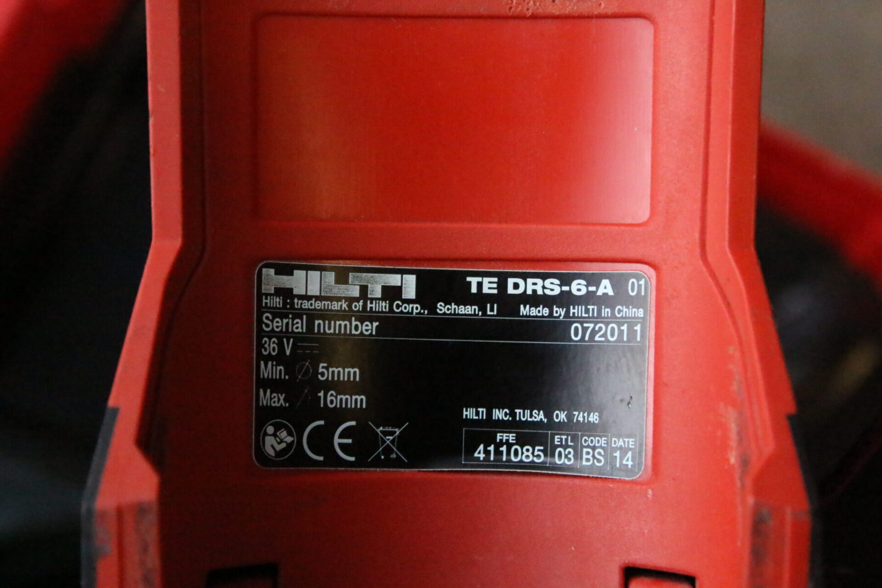 Hilti DRS-6-A Absaugung Staubentfernung Staubabsaugvorrichtung – Bild 5