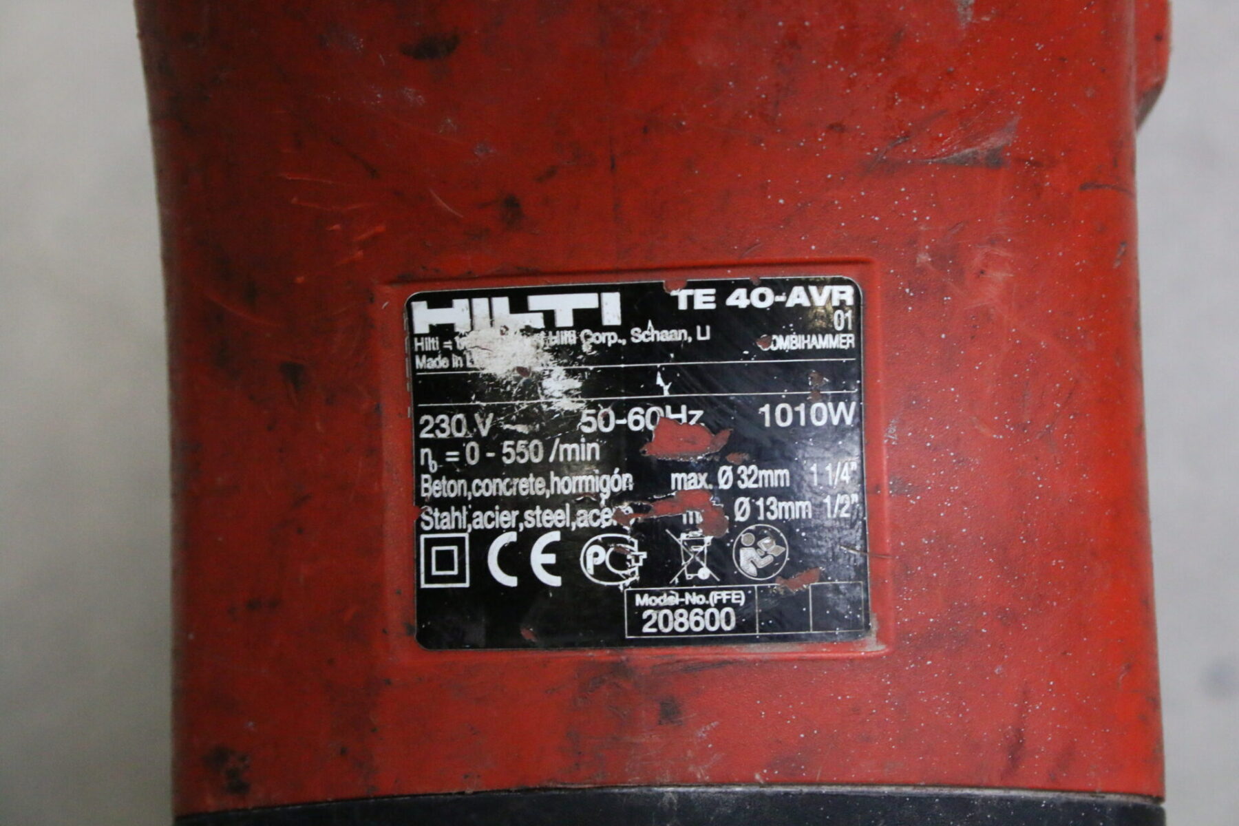 Hilti TE 40 AVR Abbruchammer Bohrhammer Meisselhammer – Bild 7