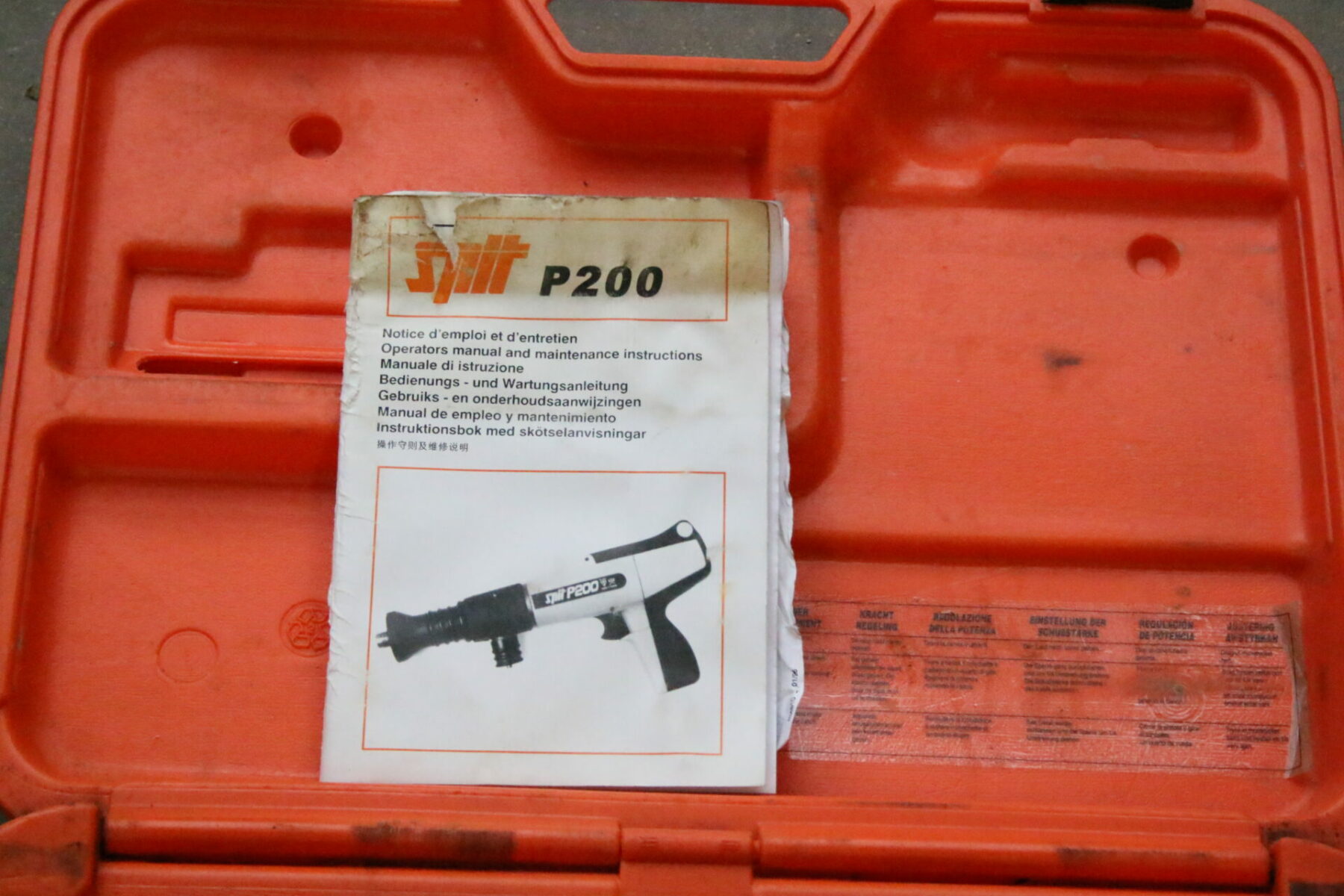 Spit P200 Bolzensetzgerät Nagelhammer Schusapparat Bolzenschussgerät – Bild 5
