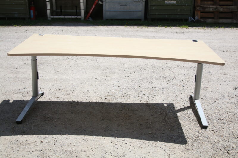 Steelcase Tisch Schreibtisch Halbrund Arbeitsplatz Nr.1