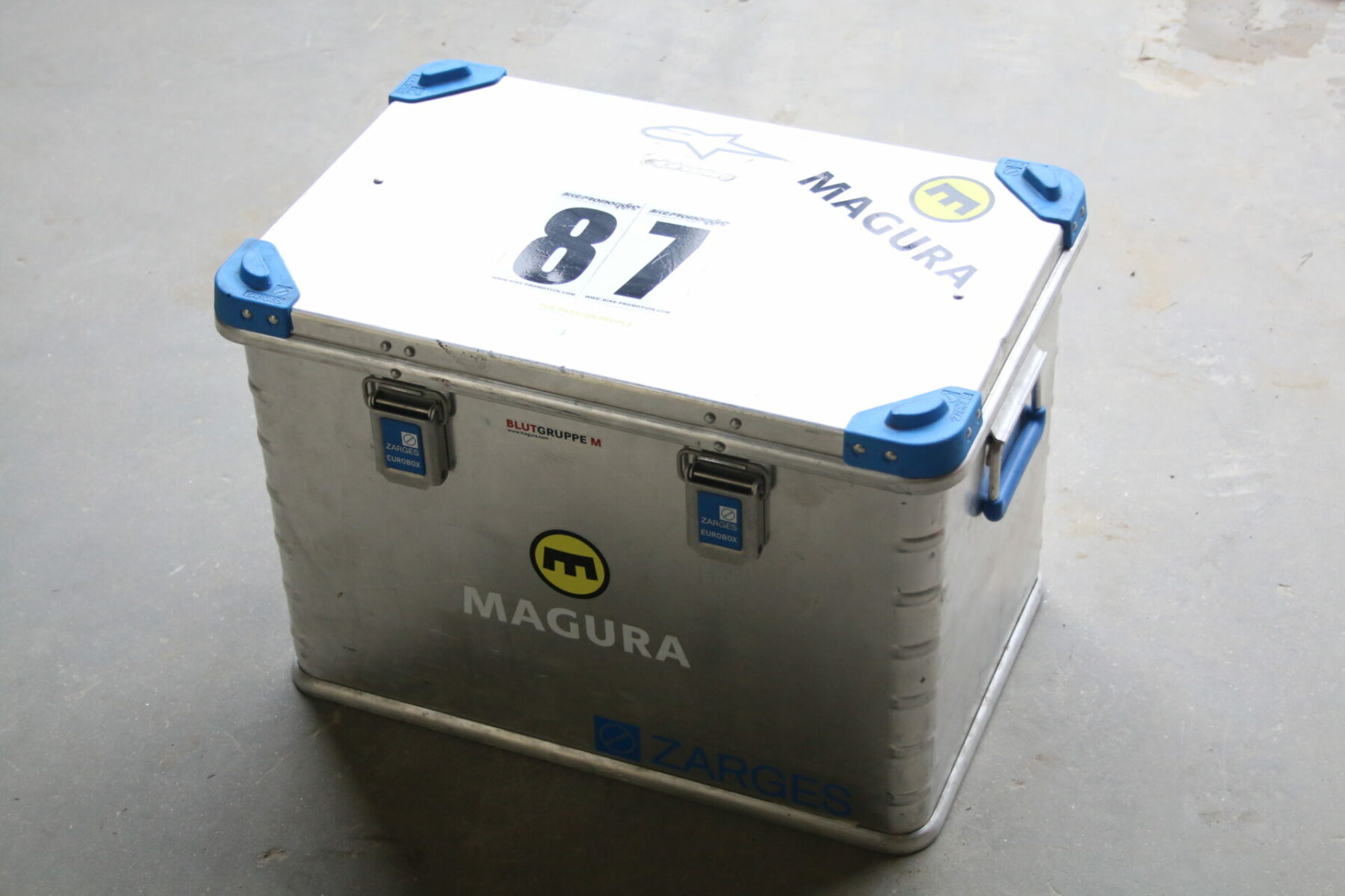 Zarges 40703 Alubox Transportkiste Kiste Eurobox Aluminium Universalkiste