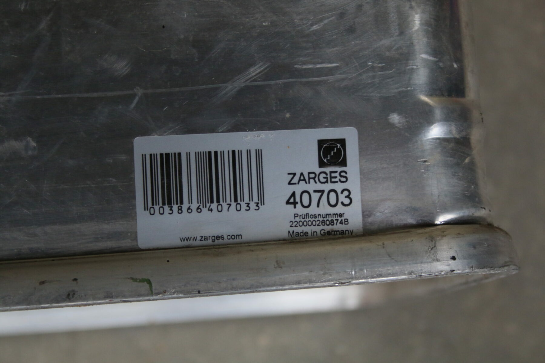 Zarges 40703 Alubox Transportkiste Kiste Eurobox Aluminium Universalkiste – Bild 7