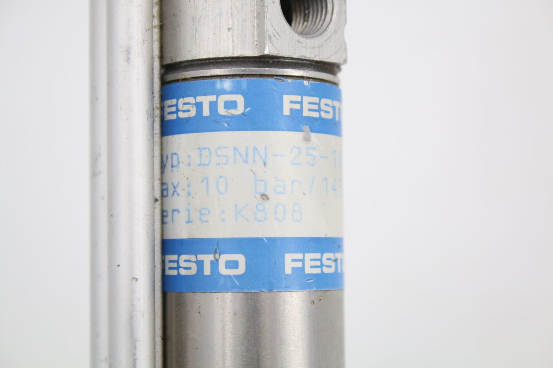Festo DSNN-25-100 PPV-A Pneumatikzylinder Rundzylinder Zylinder – Bild 5