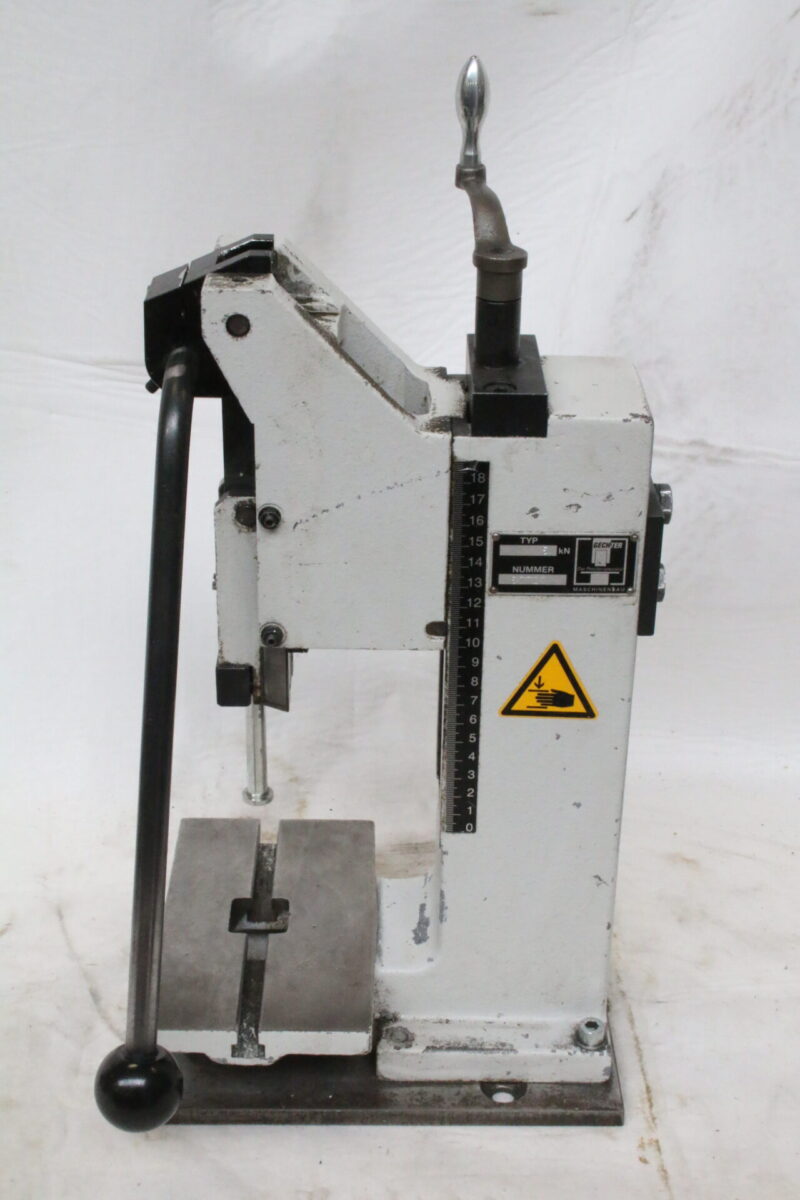Gechter 5 KN Presse Kniehebelpresse Handhebelpresse – Bild 2