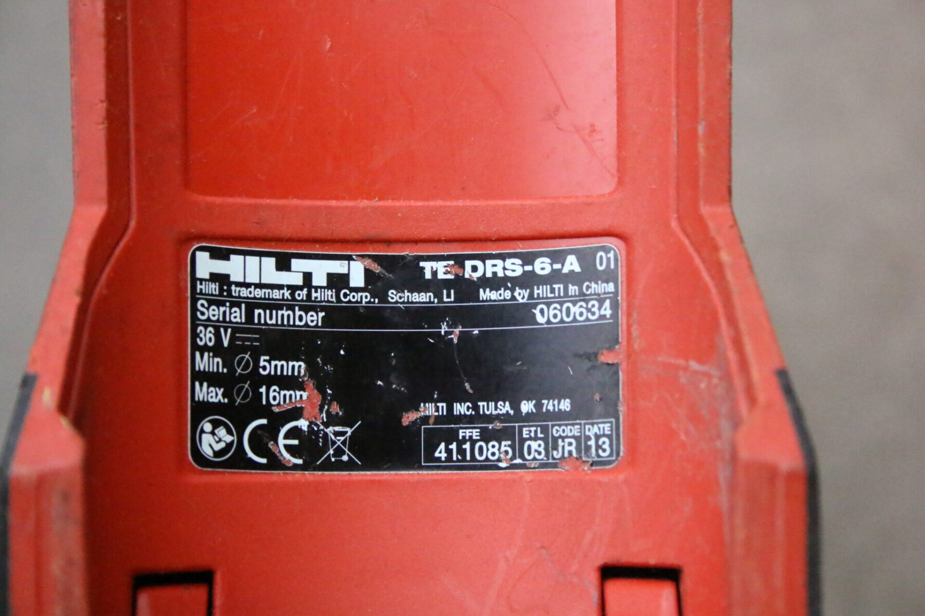 Hilti TE DRS-6-A Staubabsaugung Staubabsaugvorrichtung Absaugung – Bild 4