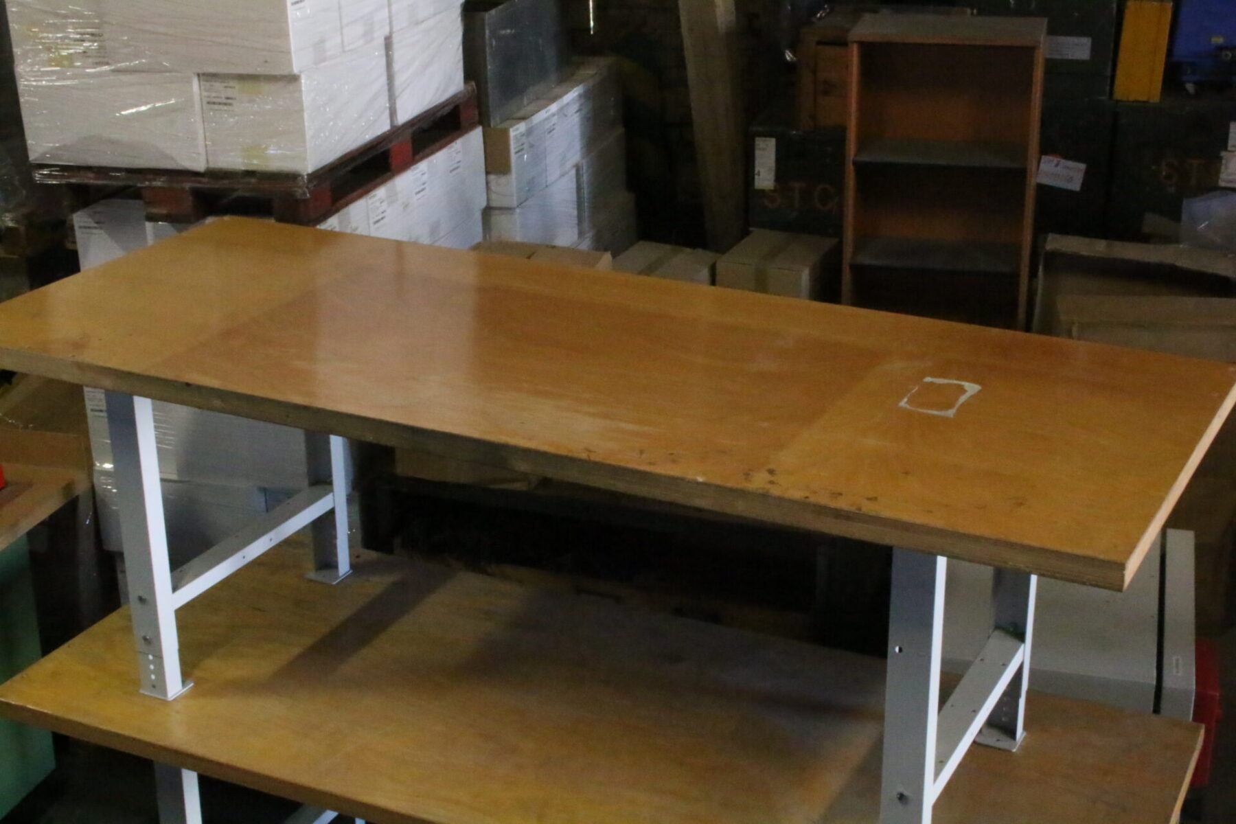 Massive Werkbank Arbeitstisch Tisch Bank Montagewerkbank 2500 mm