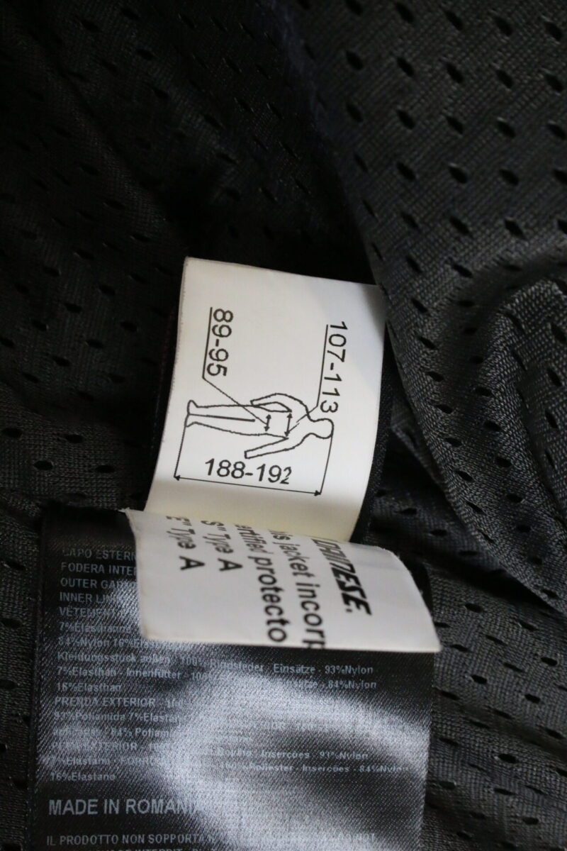 Motorrad Lederkombi Dainese Gr. 110 inkl Trolly Motrorradanzug Kombi – Bild 11