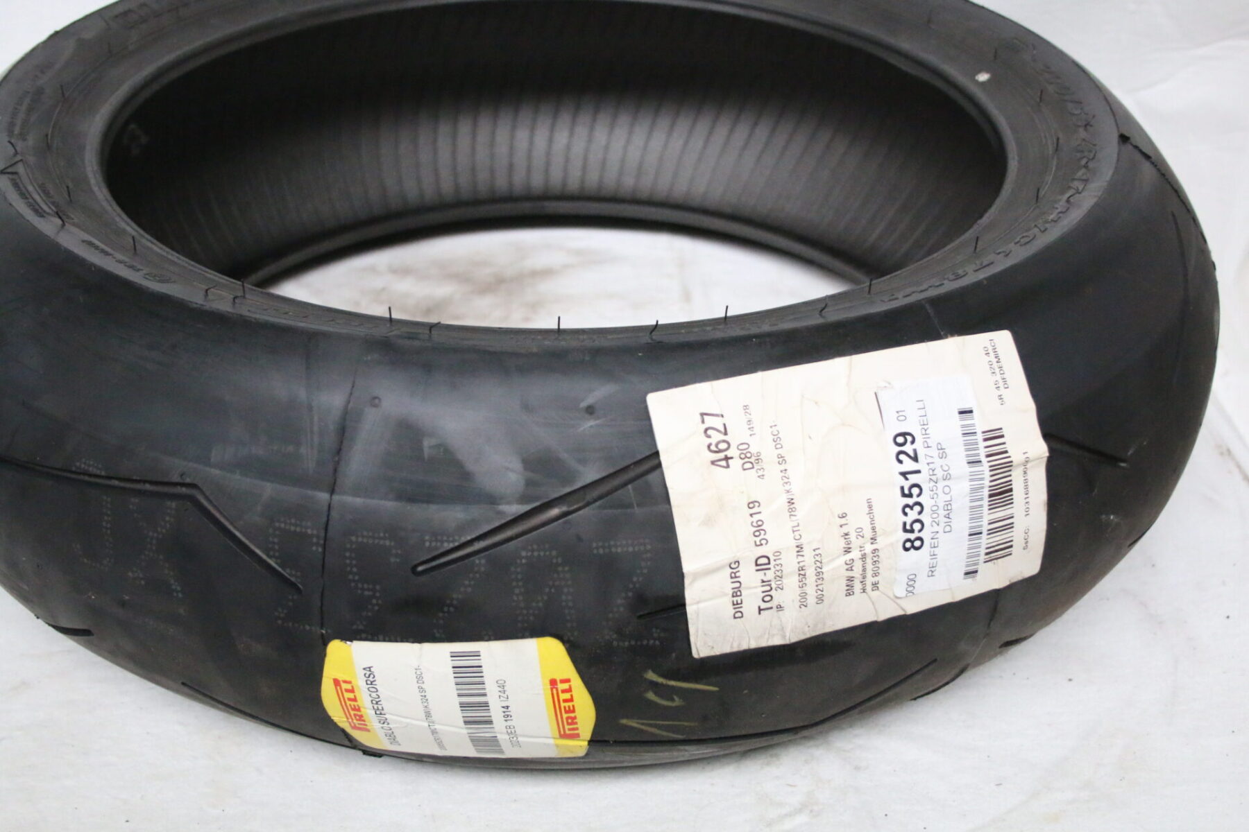 PIRELLI 200/55 ZR 17 M/C TL 78W DIABLO SUPERCORSA Reifen Motorradreifen – Bild 6