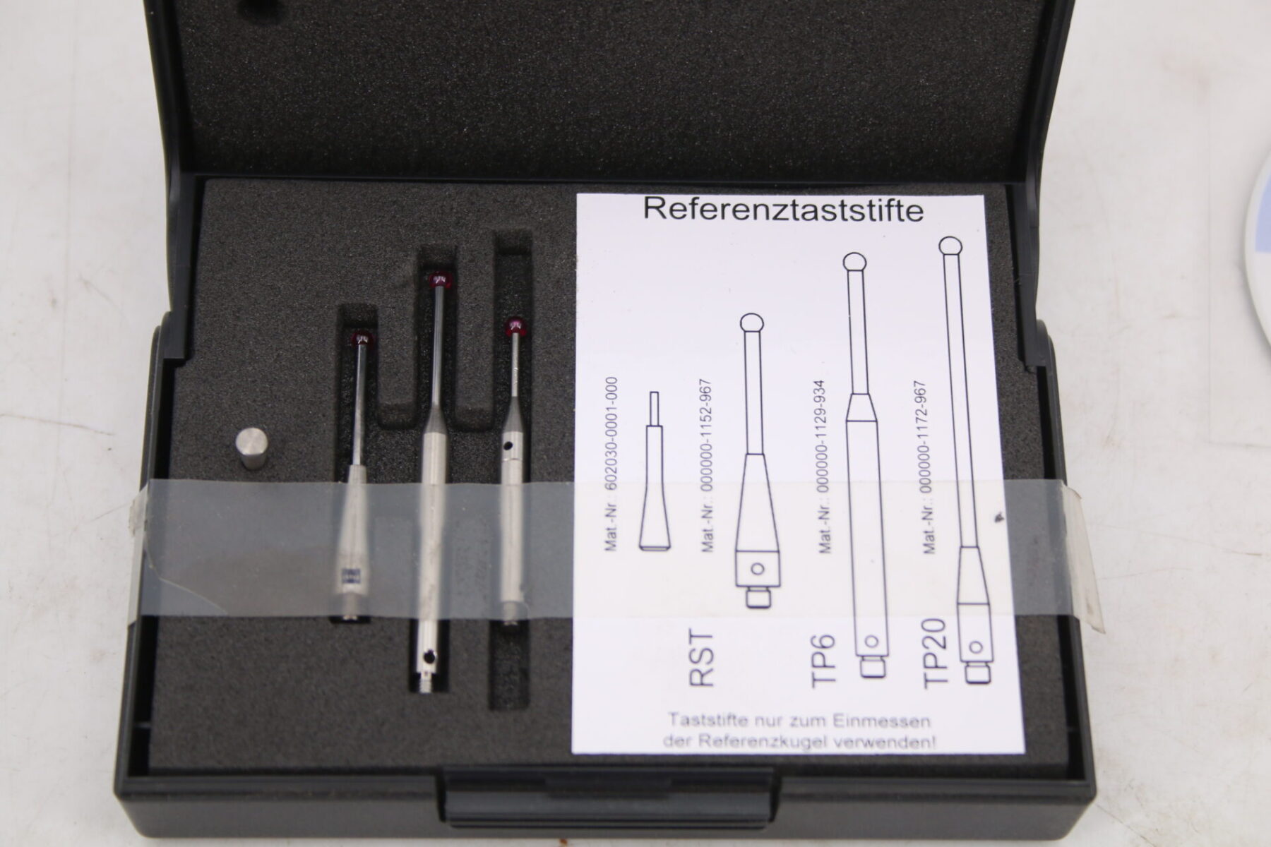 Zeiss Set Taster Referenztaststifte Referenztaster Stifte