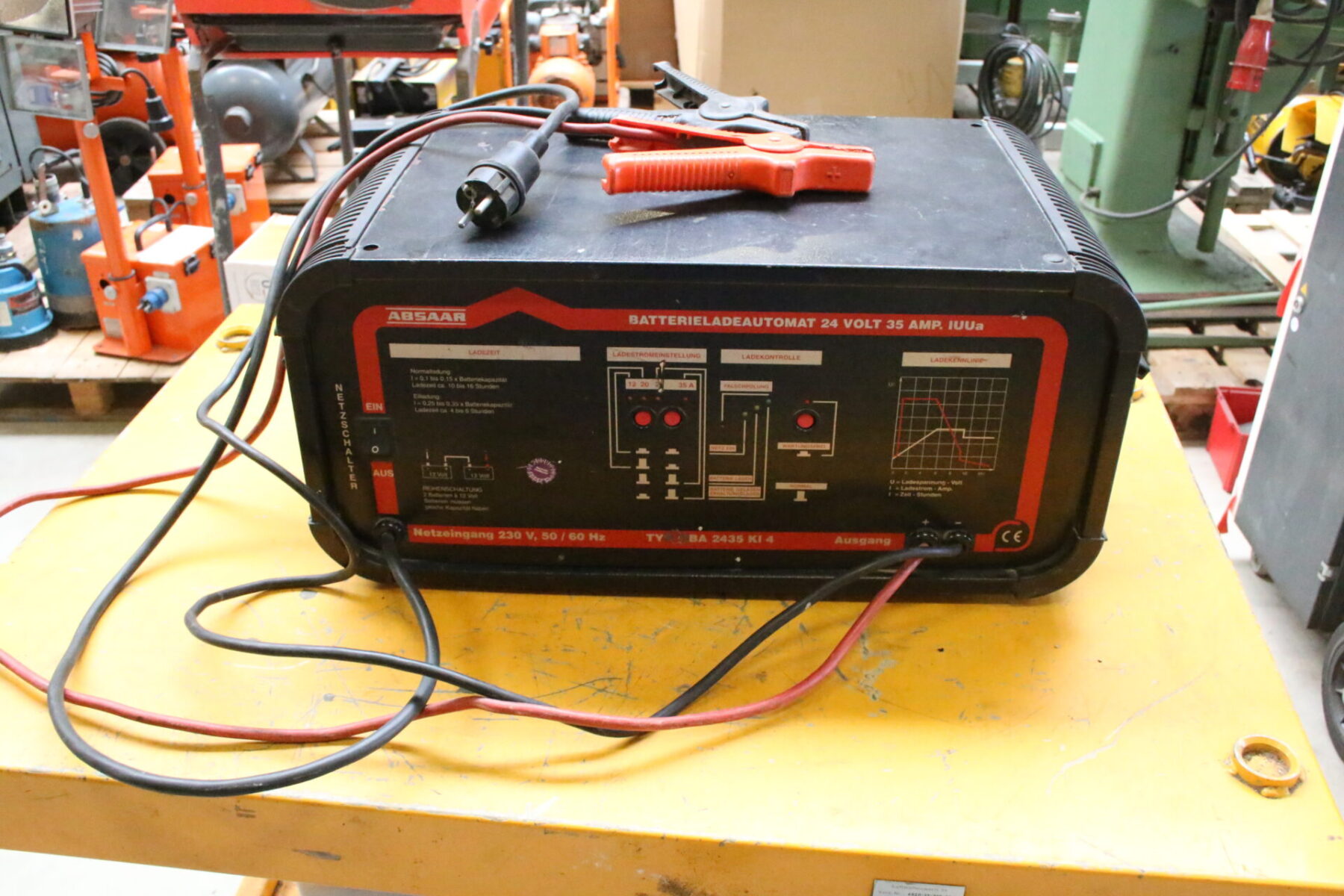 Absaar Batterieladegerät Ladegerät Batterie 24 V