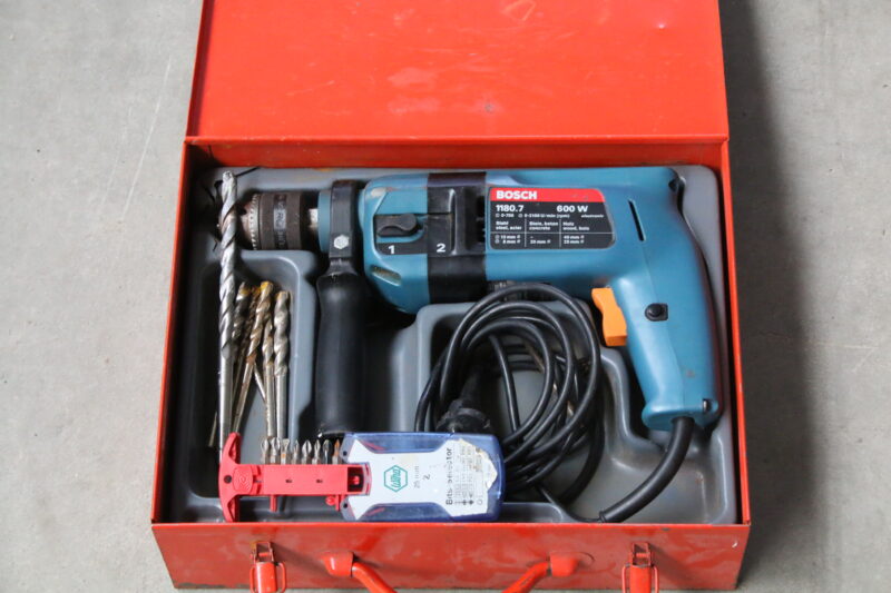 Bosch 1180.7 Bohrmaschine Schlagbohrmaschine im Koffer