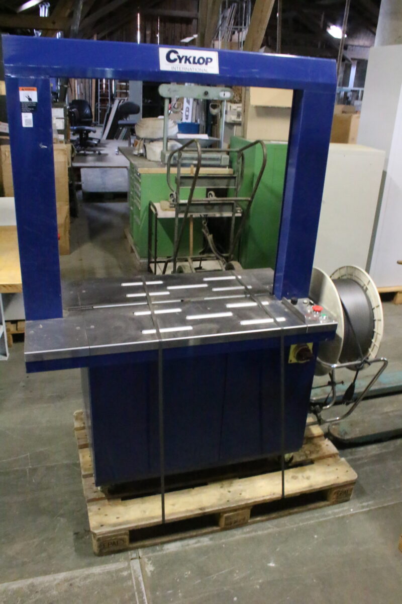 Cyklop CI-89 Umreifungsmaschine Bandumreifungsgerät Paketumreifungsmaschine