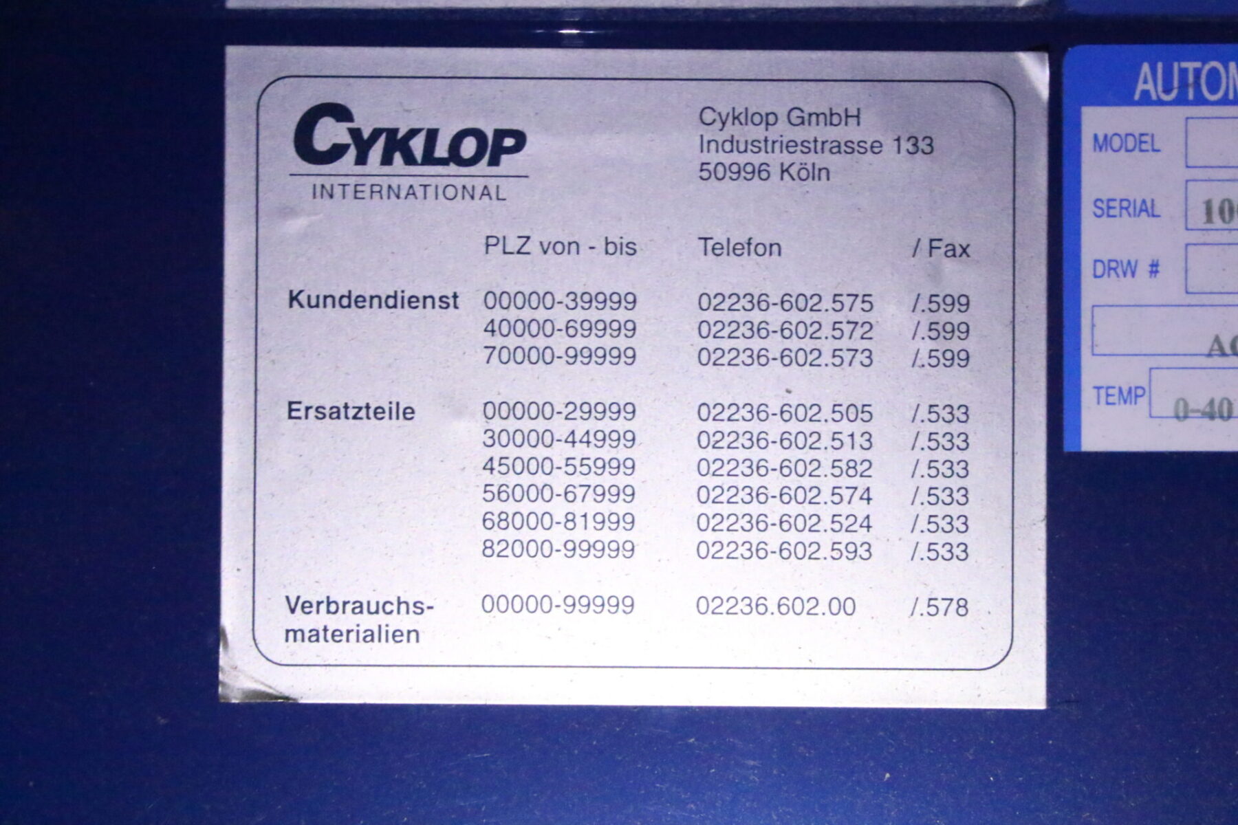Cyklop CI-89 Umreifungsmaschine Bandumreifungsgerät Paketumreifungsmaschine – Bild 6