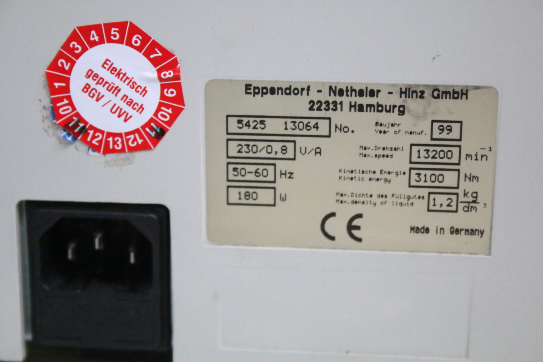 Eppendorf Centrifuge 5415 D Microcentrifuge Zentrifuge Labor – Bild 7