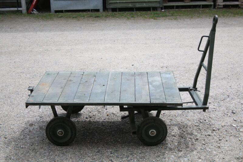 Fielitz FHW 05 Plattformwagen Ziehwagen Pritschenwagen Anhänger Ex Bundeswehr