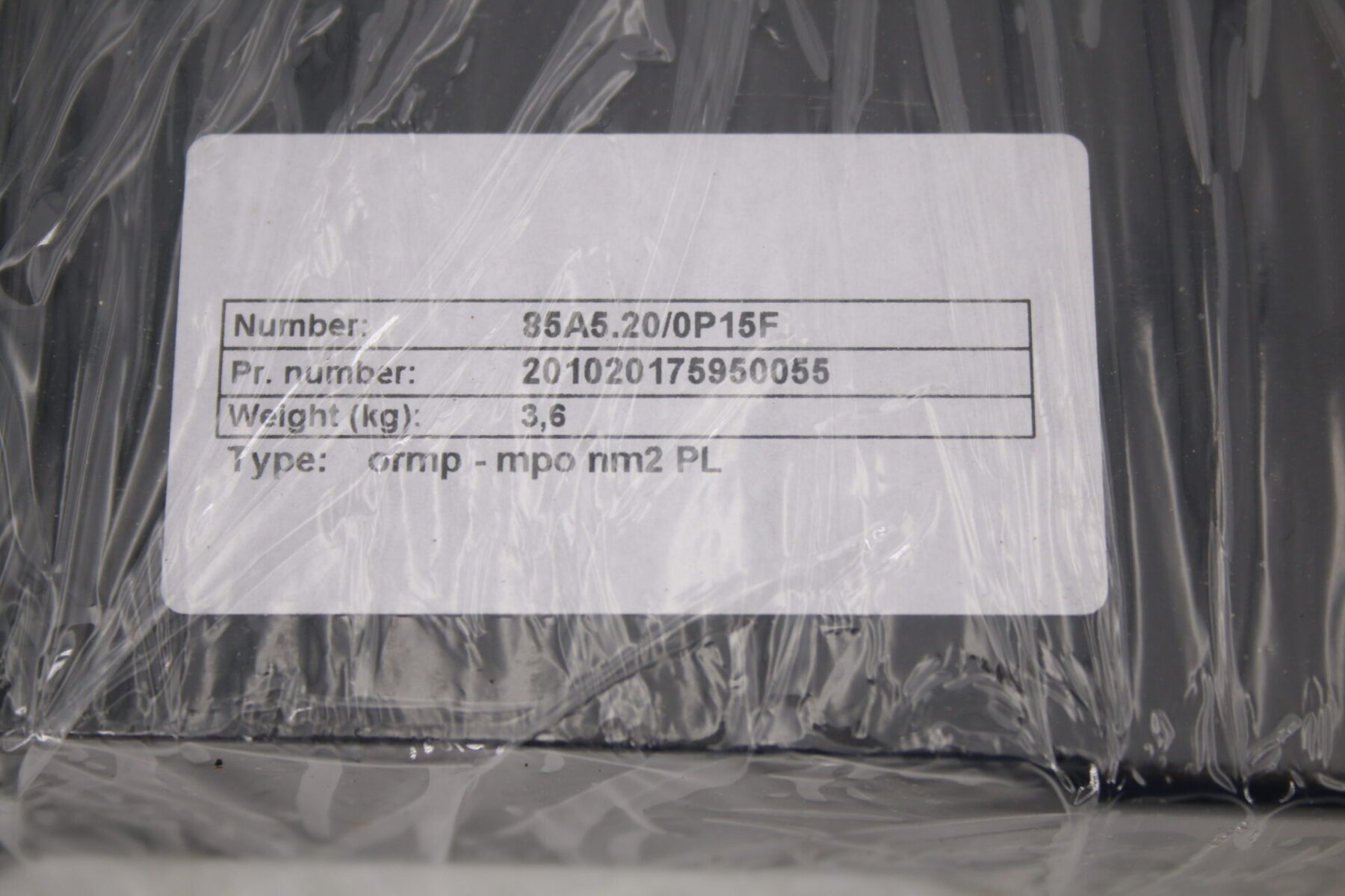 LWL High Density Patchpanel 4 Module Panel 85A5.20/0P15F Gehäuse – Bild 4