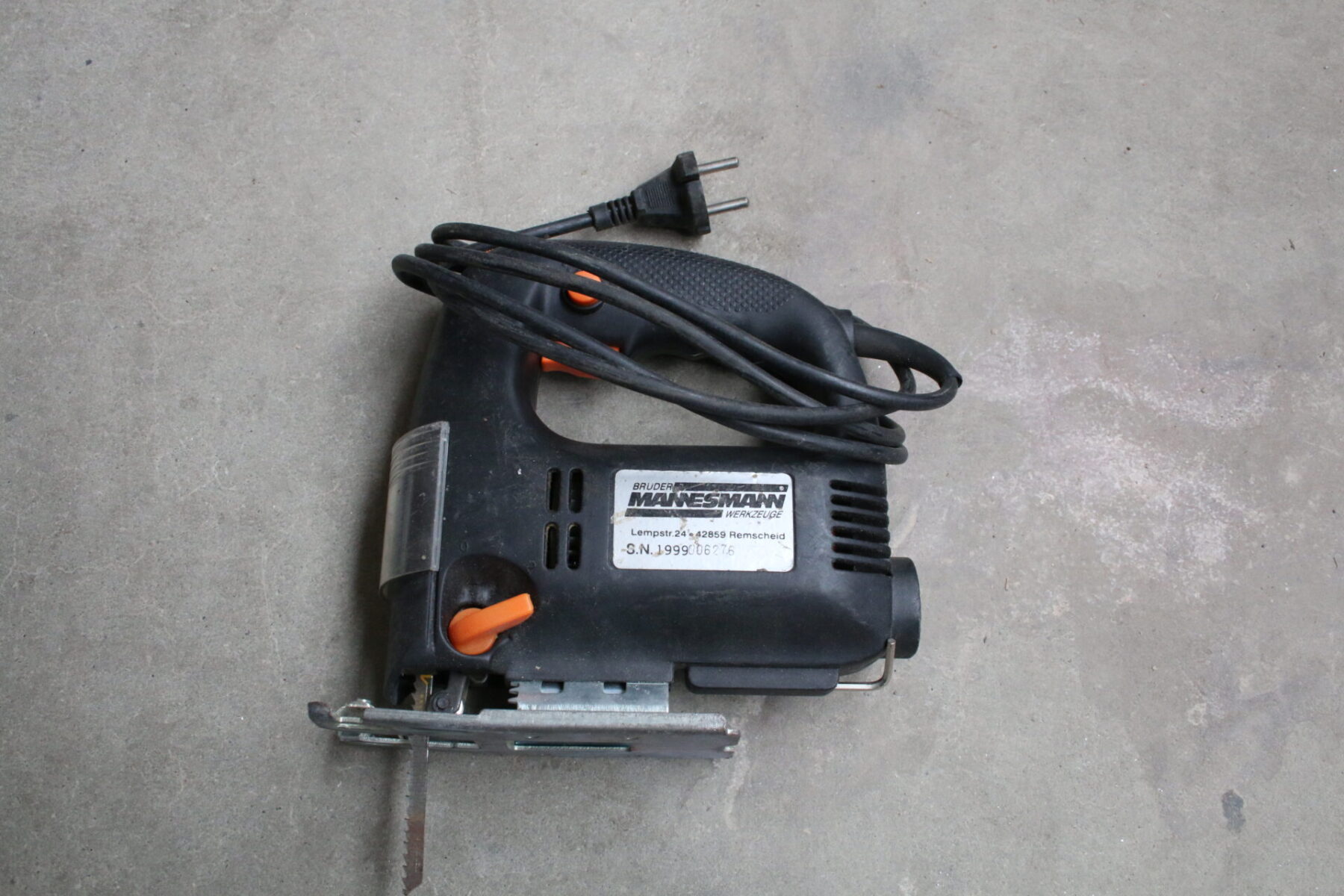 Mannesmann Stichsäge 12883 Pendelhubsäge Säge