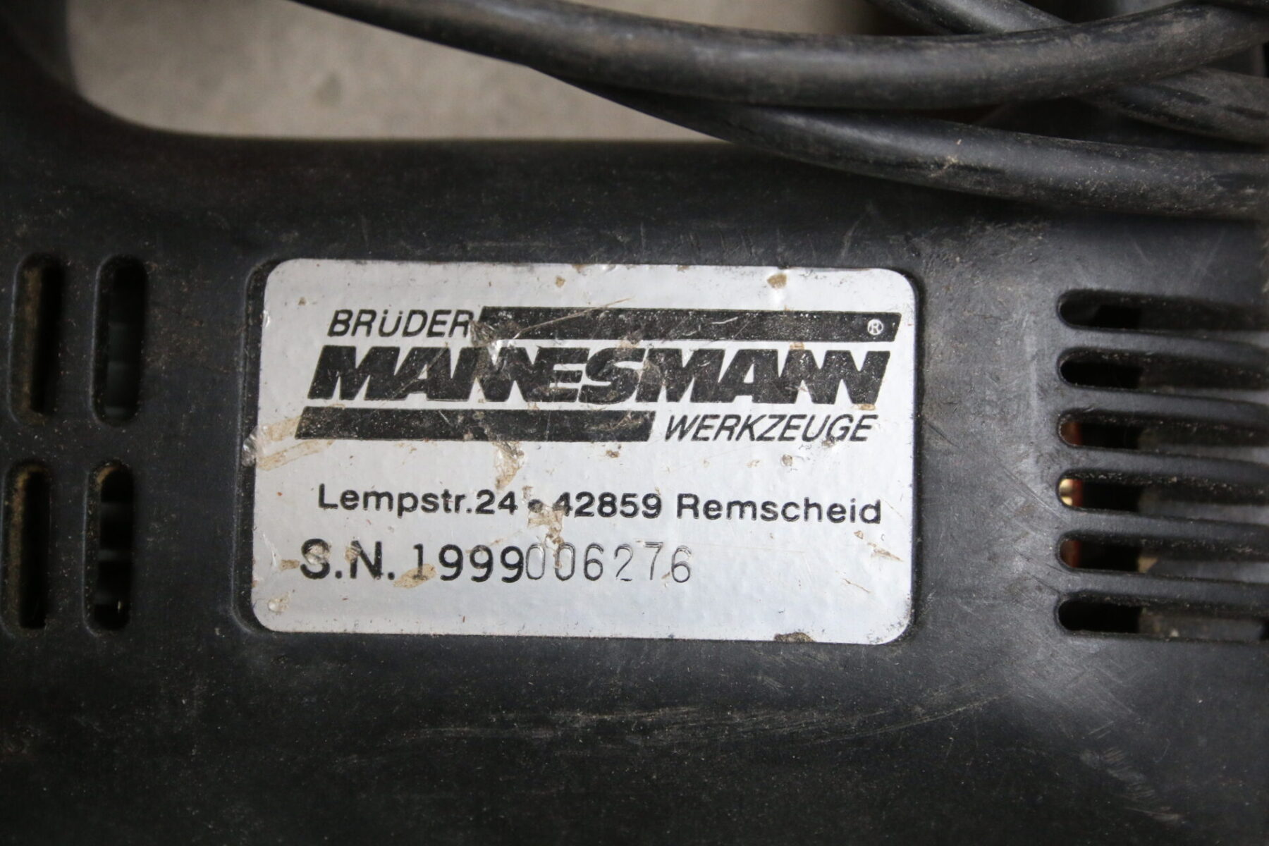 Mannesmann Stichsäge 12883 Pendelhubsäge Säge – Bild 2