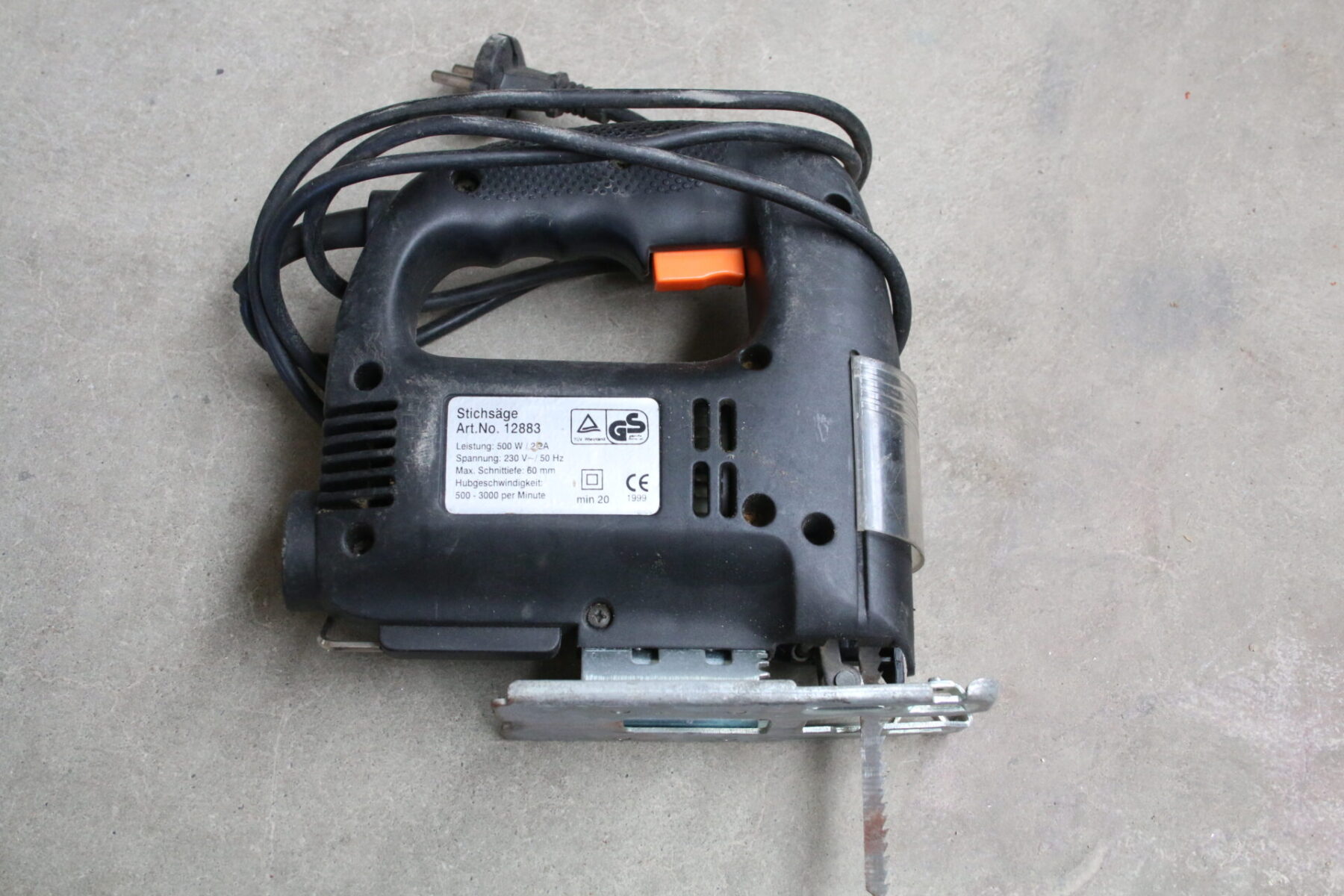 Mannesmann Stichsäge 12883 Pendelhubsäge Säge – Bild 3
