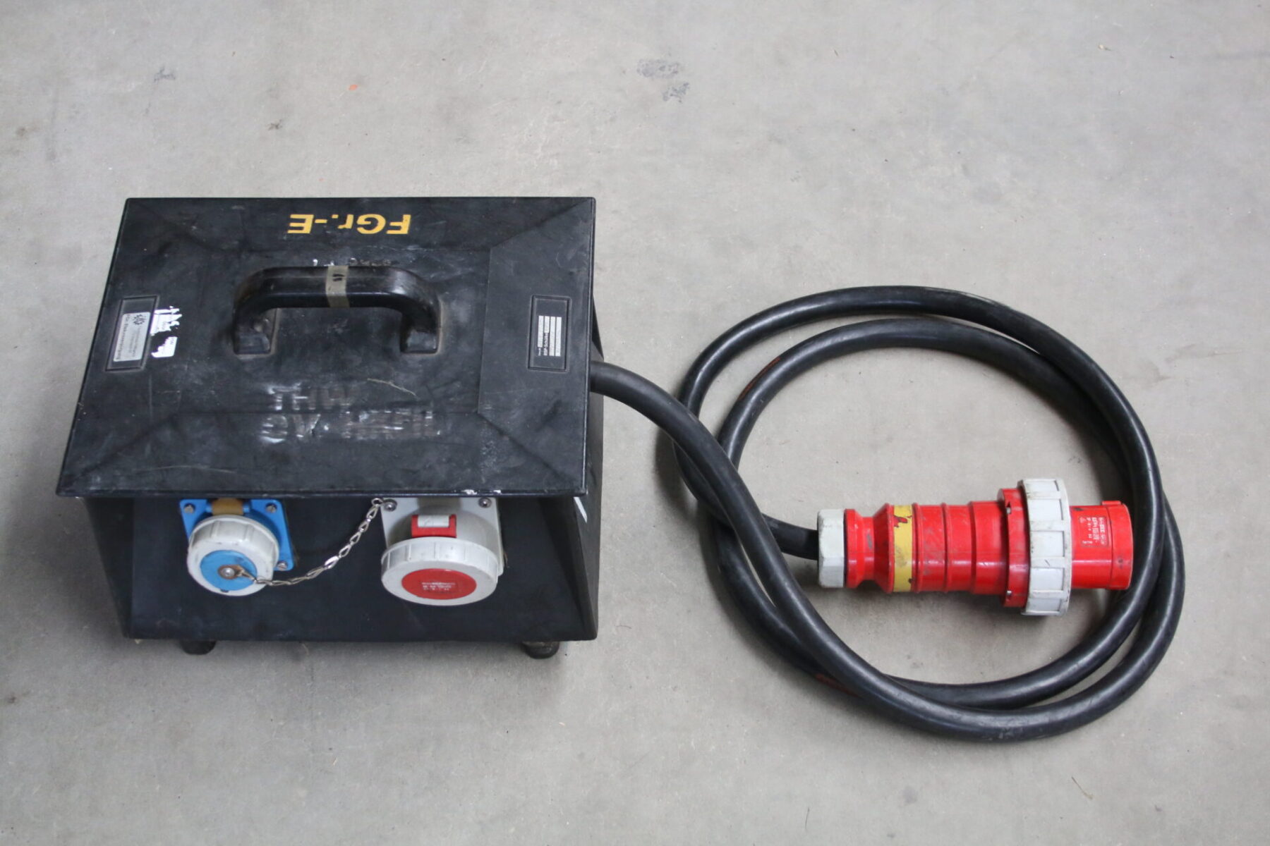 RSP Schülke Stromverteiler Verteiler Stromwürfel Würfel Baustrom EX THW