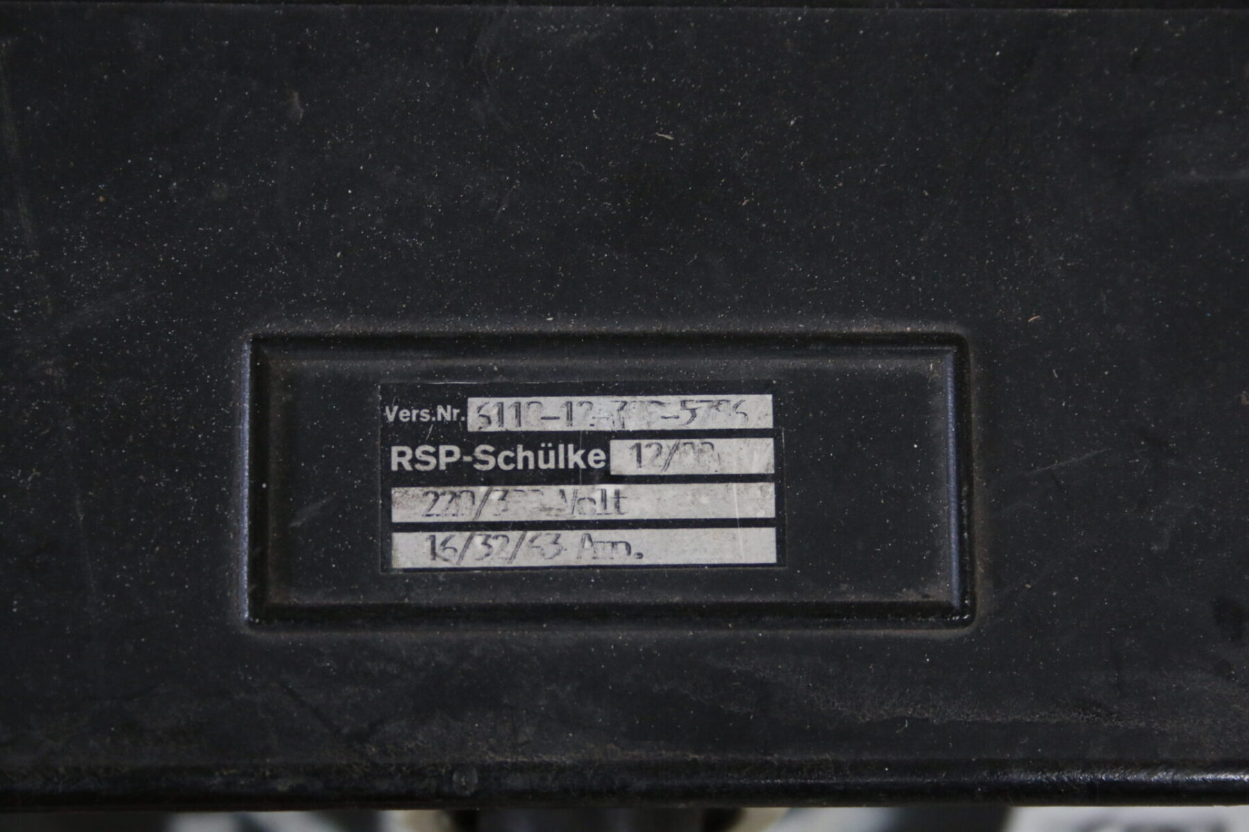 RSP Schülke Stromverteiler Verteiler Stromwürfel Würfel Baustrom EX THW – Bild 13